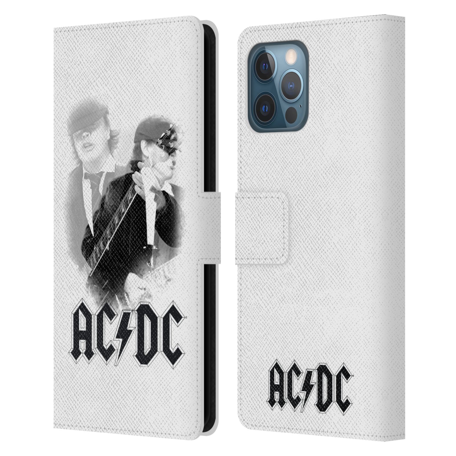 Pouzdro na mobil Apple Iphone 12 Pro Max - HEAD CASE - Rocková skupin ACDC - Kytarista