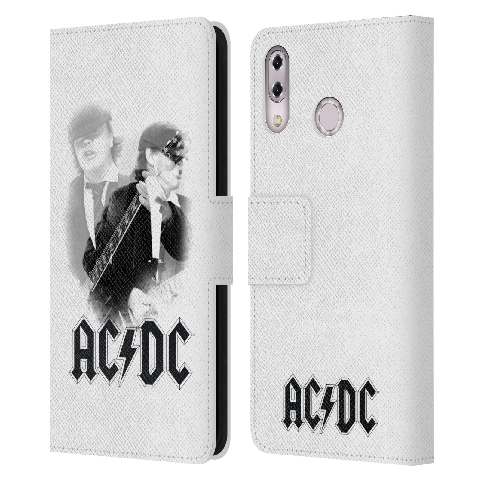 Pouzdro na mobil Asus Zenfone 5z ZS620KL, 5 ZE620KL - HEAD CASE - Rocková skupin ACDC - Kytarista