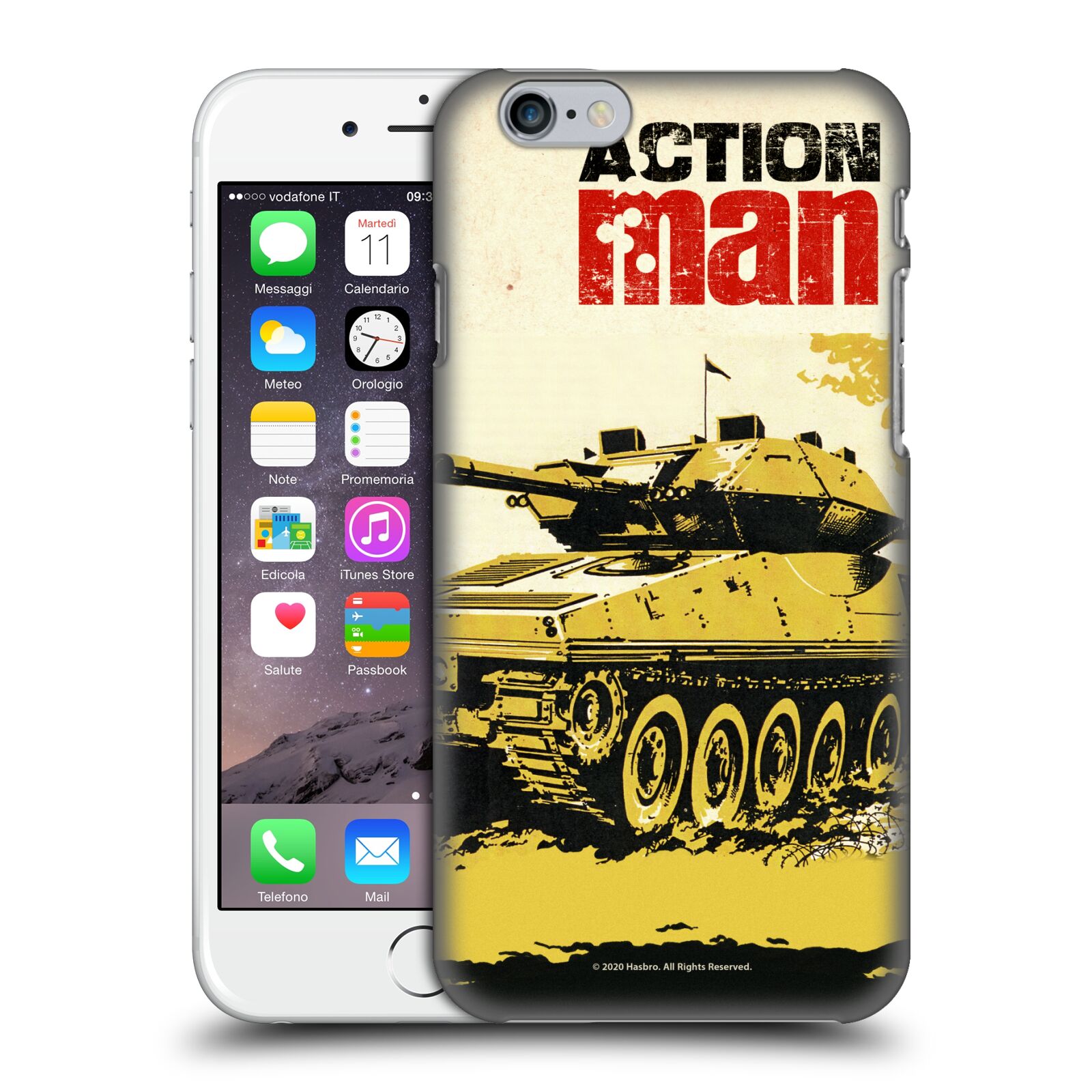 Zadní obal pro mobil Apple Iphone 6/6S - HEAD CASE -  Action Man Tank