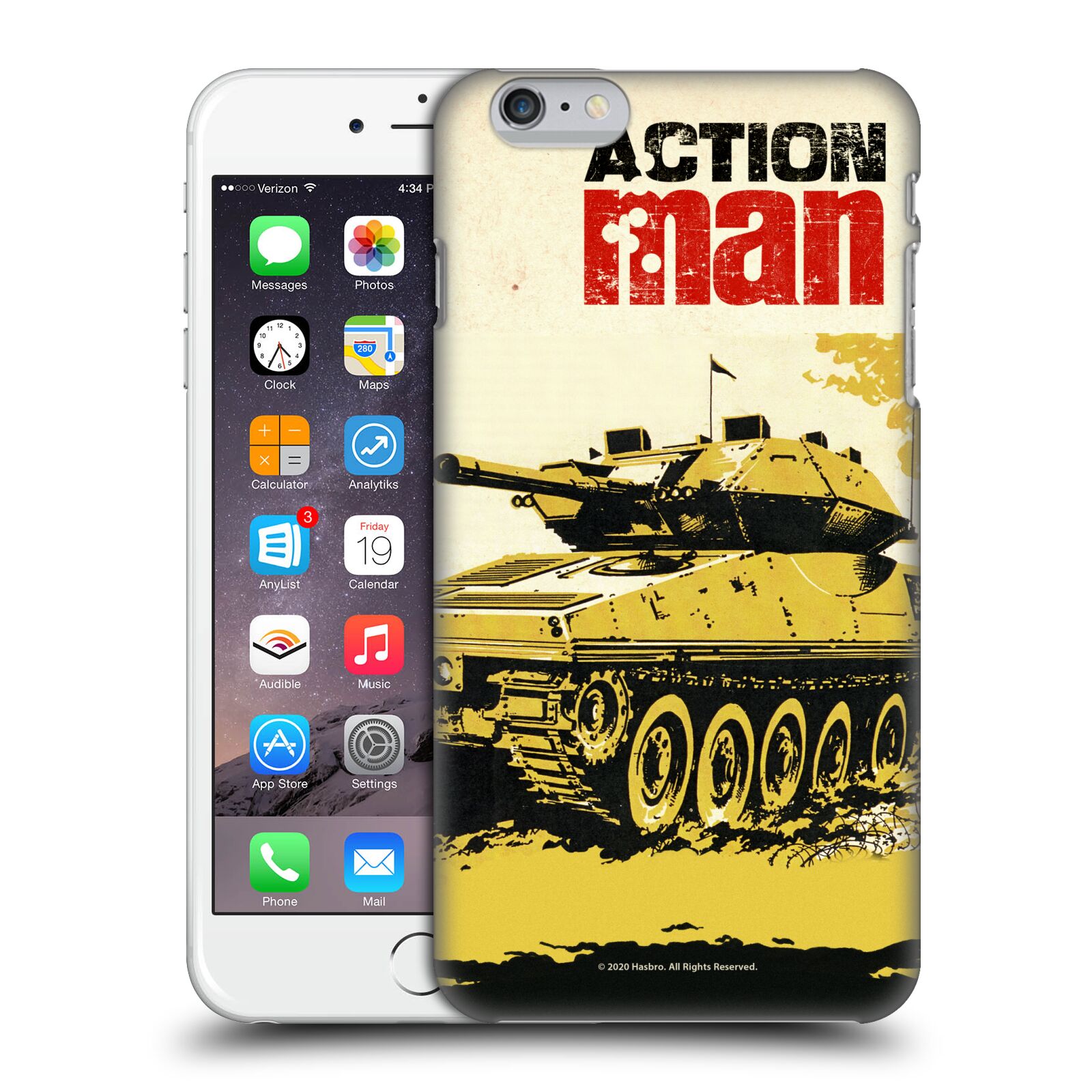 Zadní obal pro mobil Apple Iphone 6 PLUS / 6S PLUS - HEAD CASE -  Action Man Tank