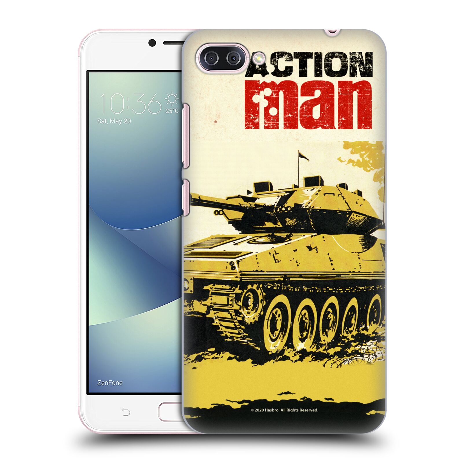Zadní obal pro mobil Asus Zenfone 4 MAX / 4 MAX PRO (ZC554KL) - HEAD CASE -  Action Man Tank