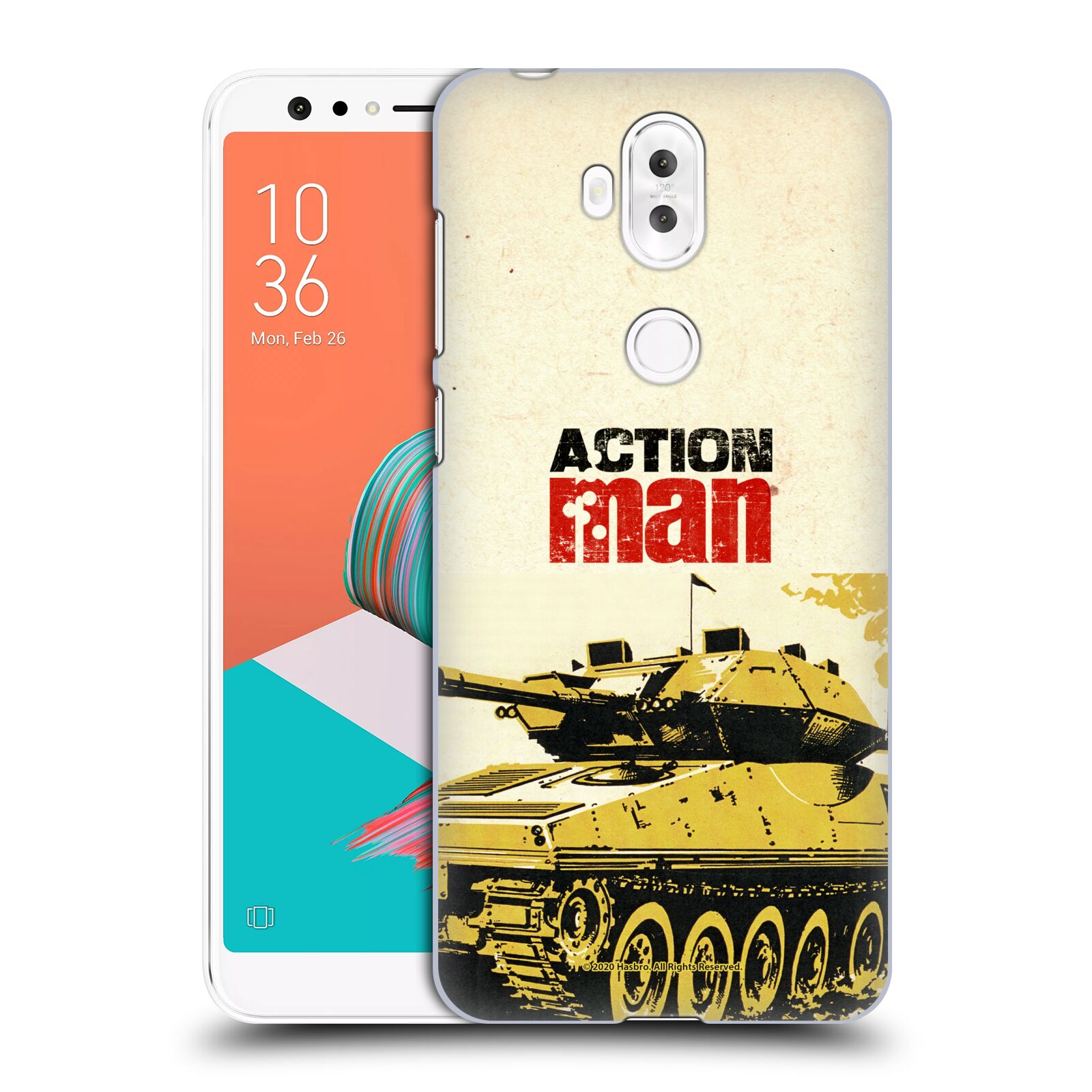 Zadní obal pro mobil Asus Zenfone 5 Lite ZC600KL - HEAD CASE -  Action Man Tank