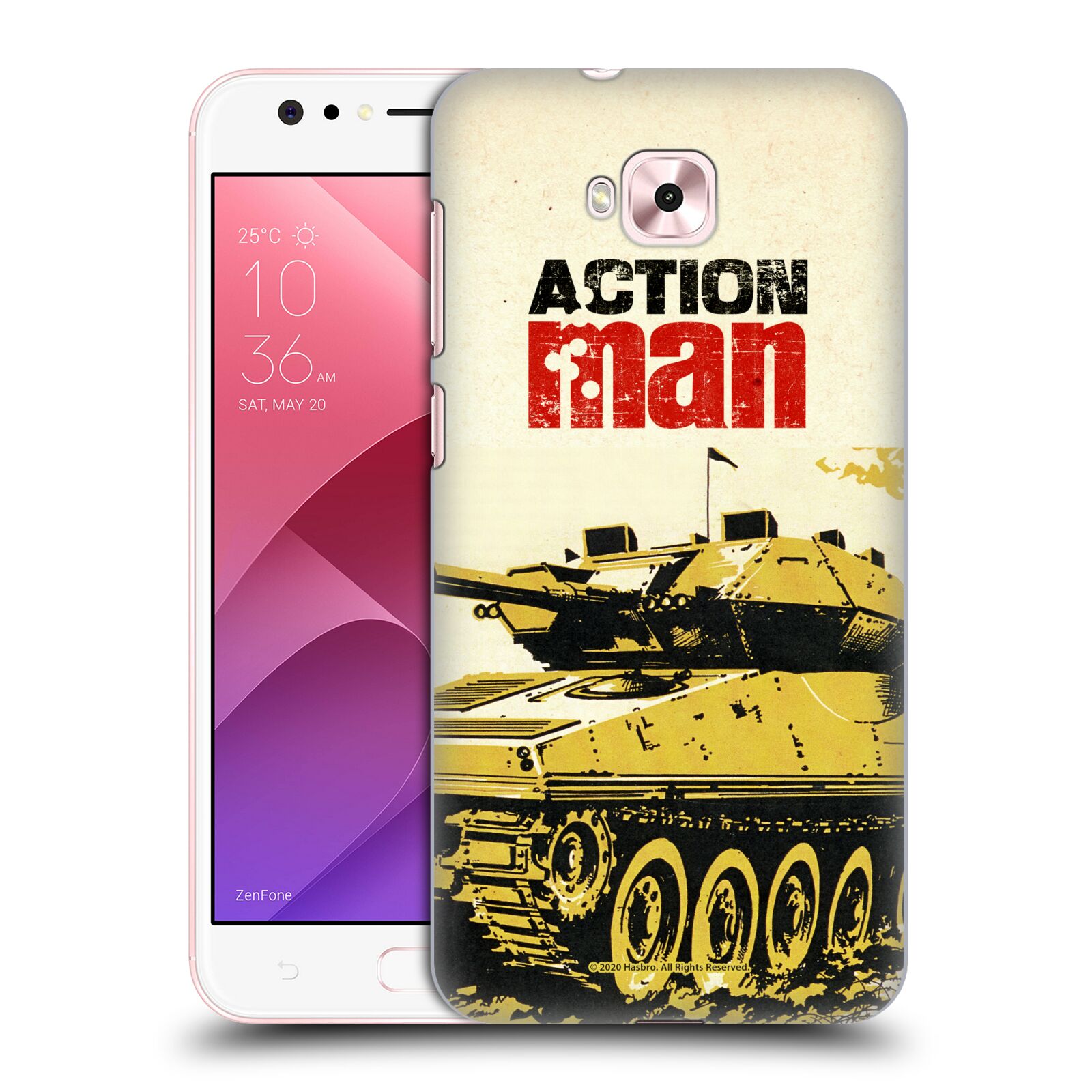 Zadní obal pro mobil Asus Zenfone 4 Selfie ZD553KL - HEAD CASE -  Action Man Tank