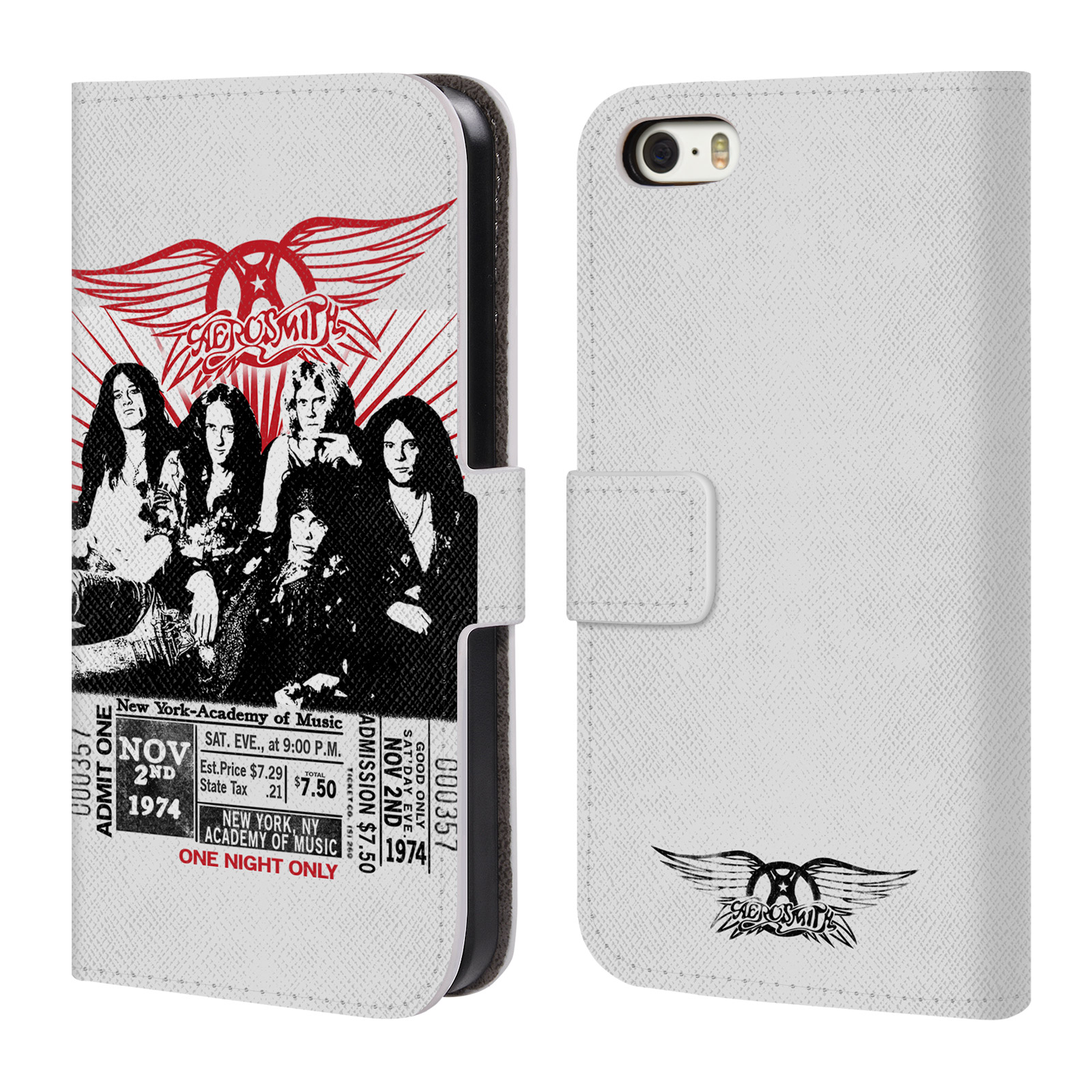 HEAD CASE Pouzdro pro mobil Apple Iphone 5 / 5S / SE 2015 - Rocková skupina Aerosmith křídla