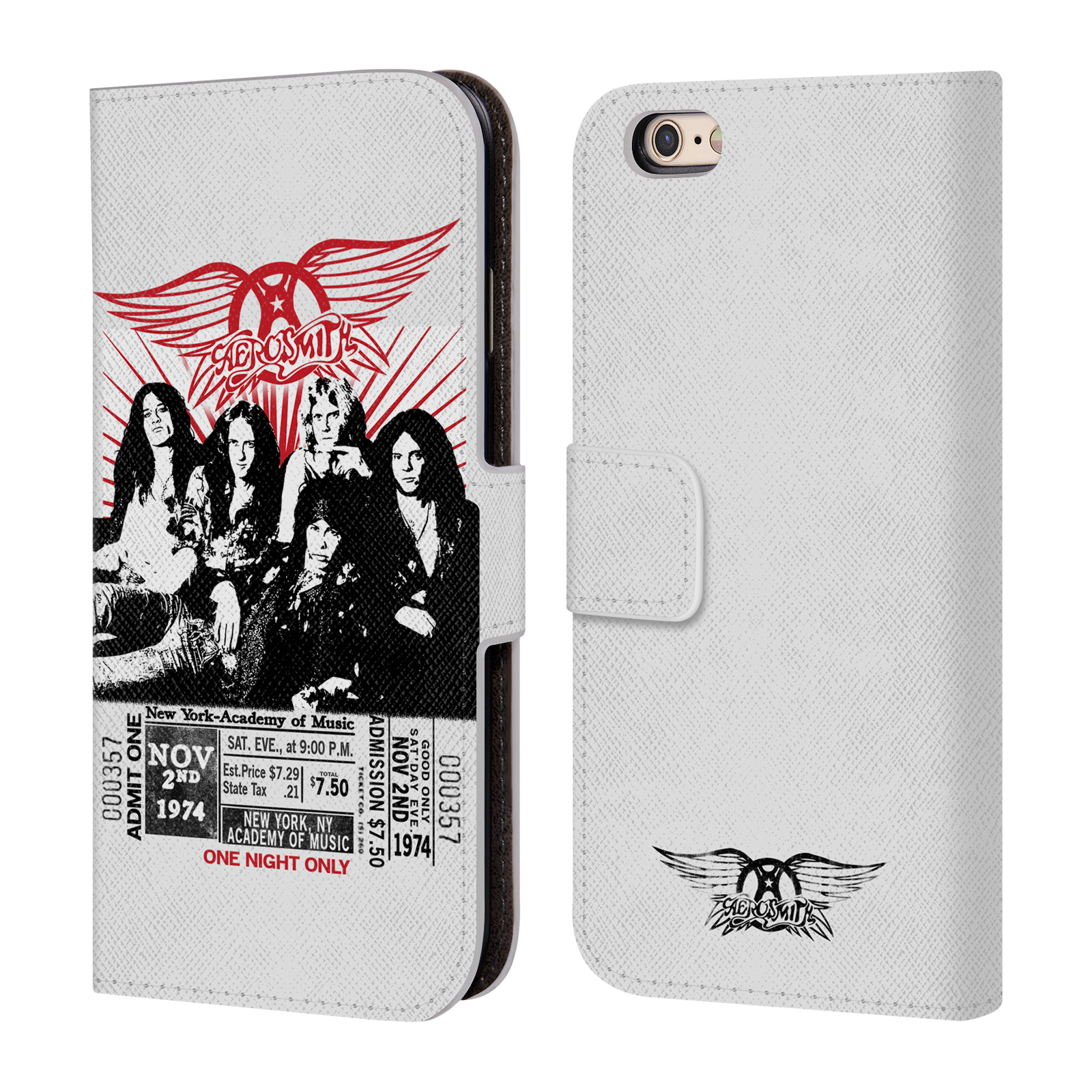 HEAD CASE Pouzdro pro mobil Apple Iphone 6 / 6S - Rocková skupina Aerosmith křídla