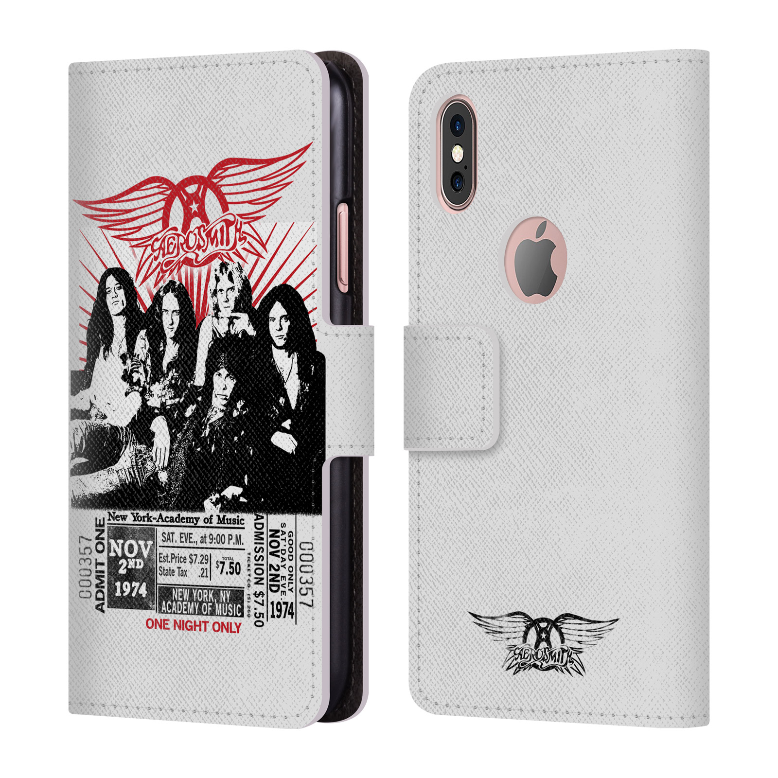 HEAD CASE Pouzdro pro mobil Apple Iphone X / XS - Rocková skupina Aerosmith křídla