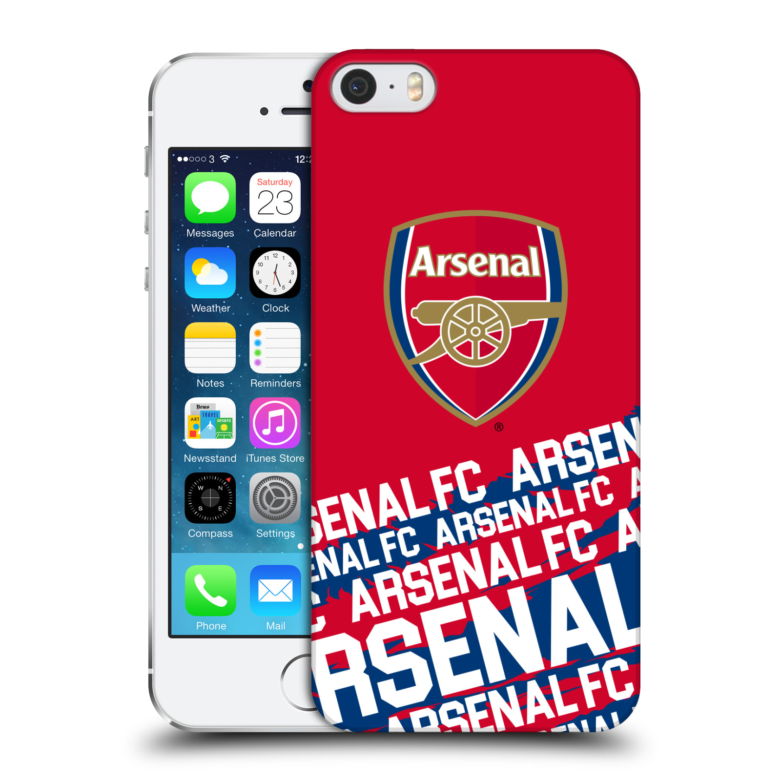 Zadní obal pro mobil Apple Iphone 5/5S/SE 2015 - HEAD CASE - Fotbal - Arsenal FC znak