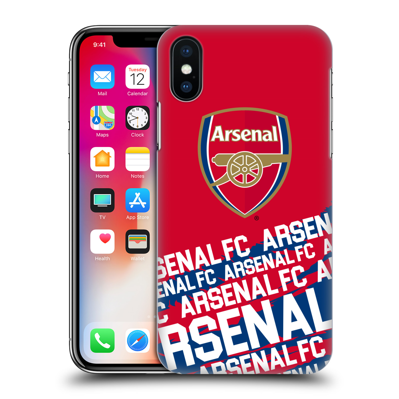 Zadní obal pro mobil Apple Iphone X / XS - HEAD CASE - Fotbal - Arsenal FC znak