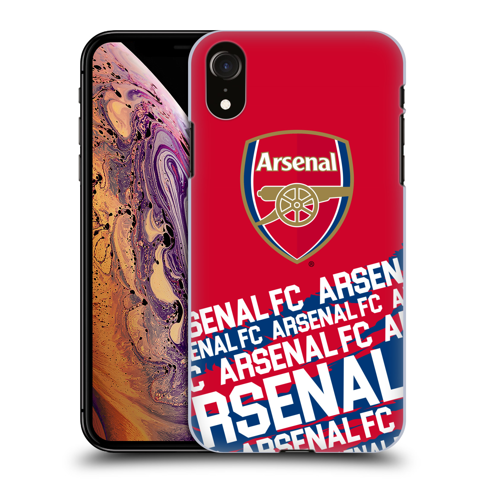 Zadní obal pro mobil Apple Iphone XR - HEAD CASE - Fotbal - Arsenal FC znak