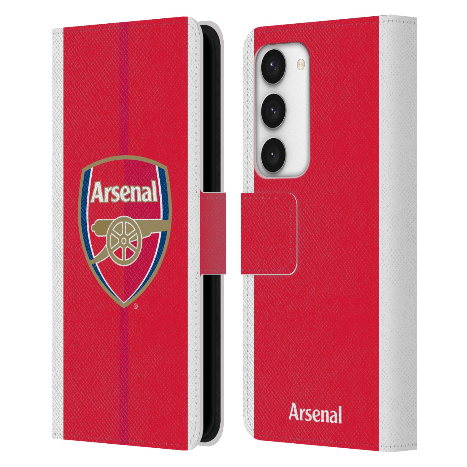 HEAD CASE Pouzdro pro mobil Samsung Galaxy S23 5G - Fotbal Anglická liga Arsenal domácí dresy