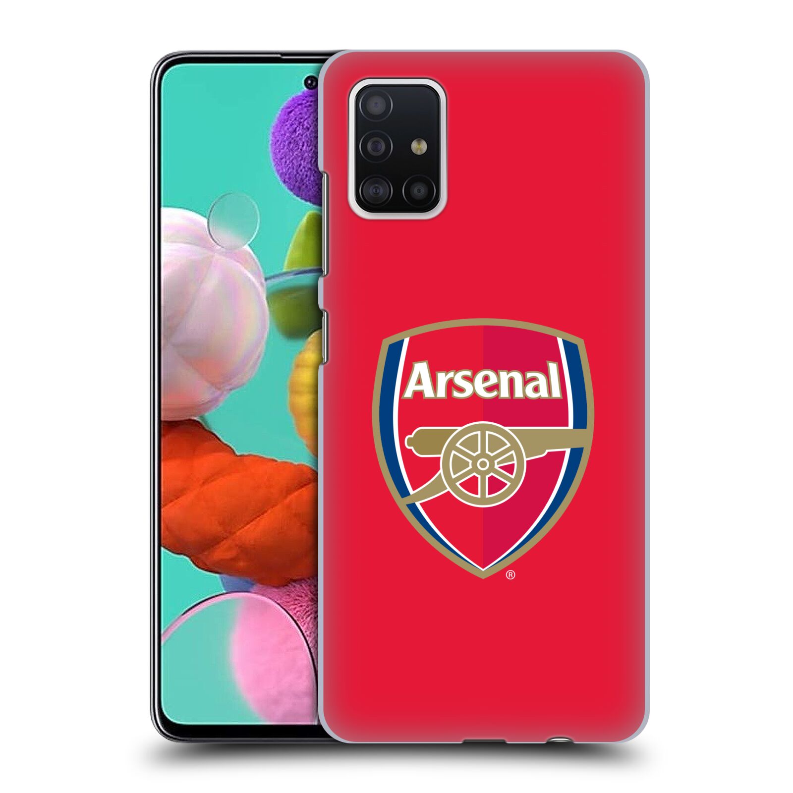 Zadní obal pro mobil Samsung Galaxy A51 - HEAD CASE - Fotbal - Arsenal červená