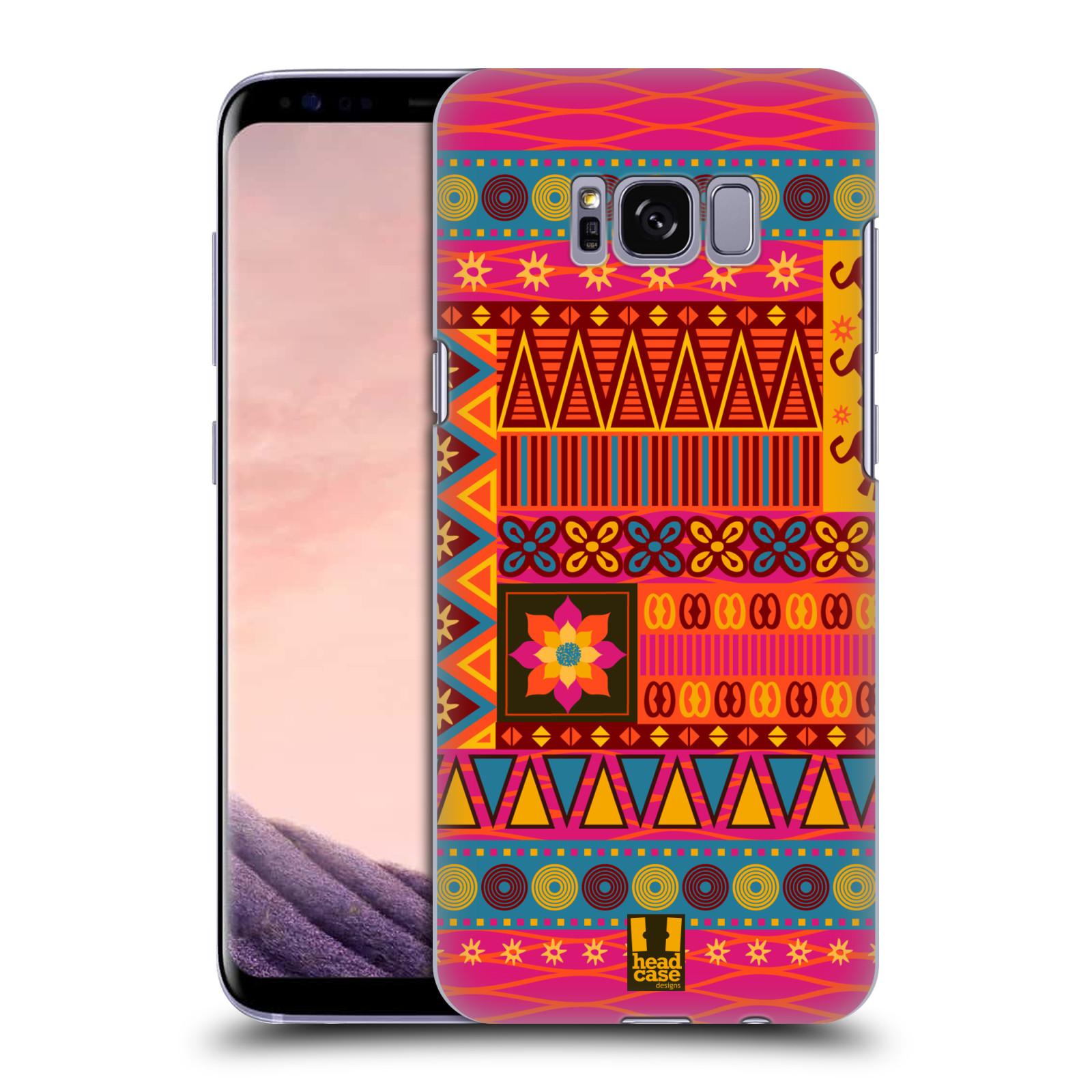 HEAD CASE plastový obal na mobil Samsung Galaxy S8 vzor Africké motivy 2 KRÁSA