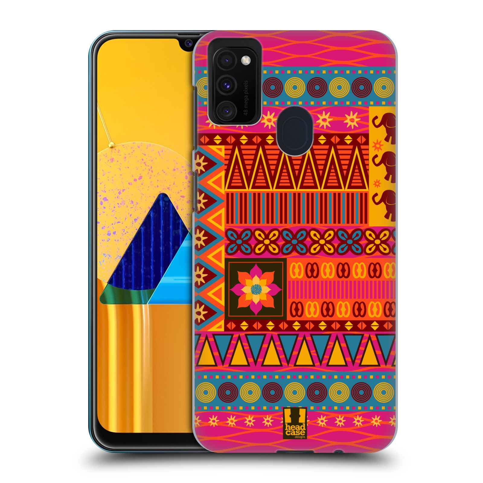 Zadní kryt na mobil Samsung Galaxy M21 vzor Africké motivy 2 KRÁSA