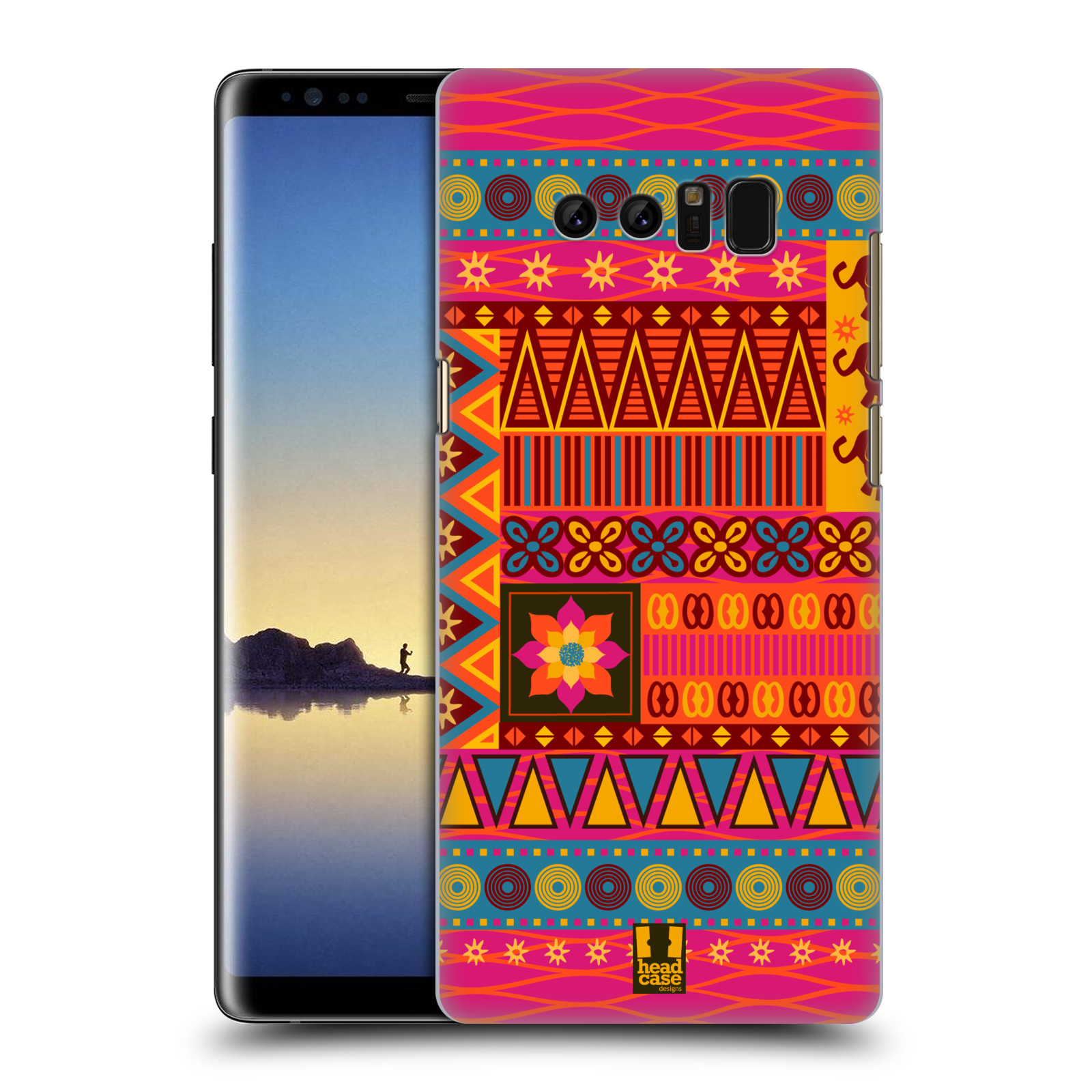HEAD CASE plastový obal na mobil Samsung Galaxy Note 8 vzor Africké motivy 2 KRÁSA