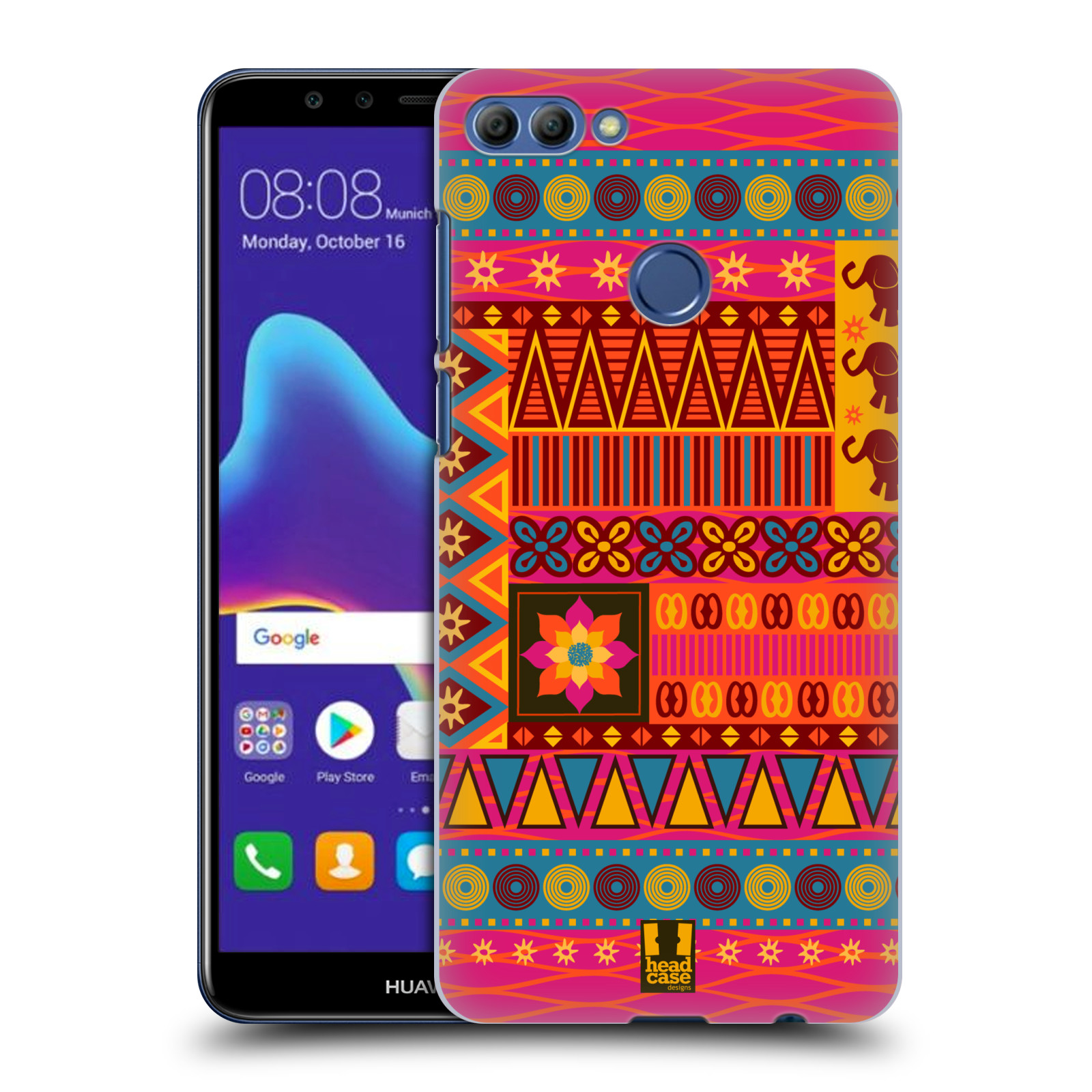 HEAD CASE plastový obal na mobil Huawei Y9 2018 vzor Africké motivy 2 KRÁSA