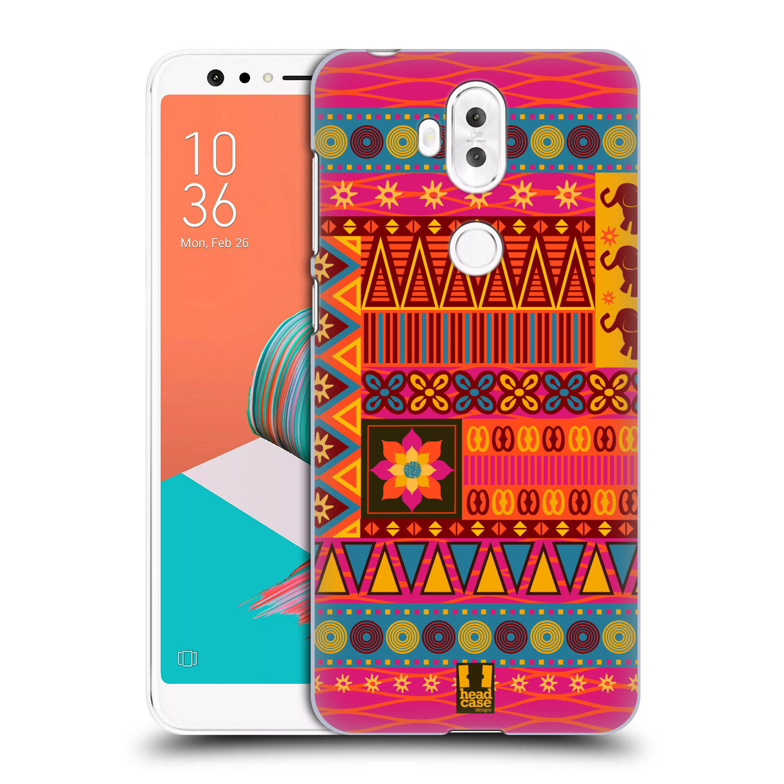 HEAD CASE plastový obal na mobil Asus Zenfone 5 LITE ZC600KL vzor Africké motivy 2 KRÁSA