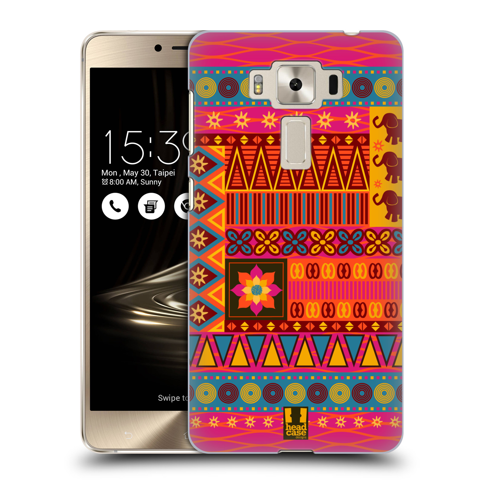 HEAD CASE plastový obal na mobil Asus Zenfone 3 DELUXE ZS550KL vzor Africké motivy 2 KRÁSA