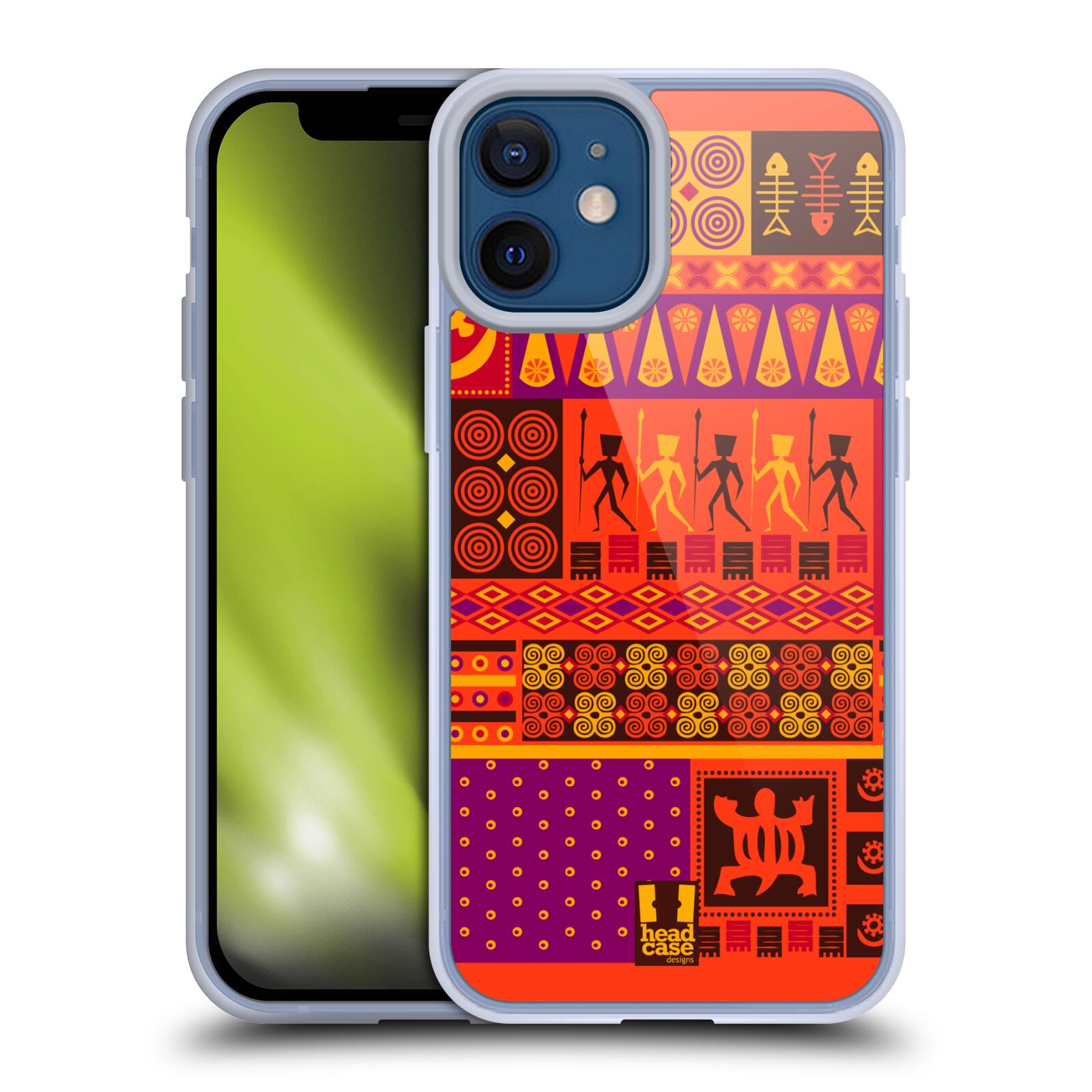Plastový obal na mobil Apple Iphone 12 MINI vzor Africké motivy 2 SAFARI západ slunce