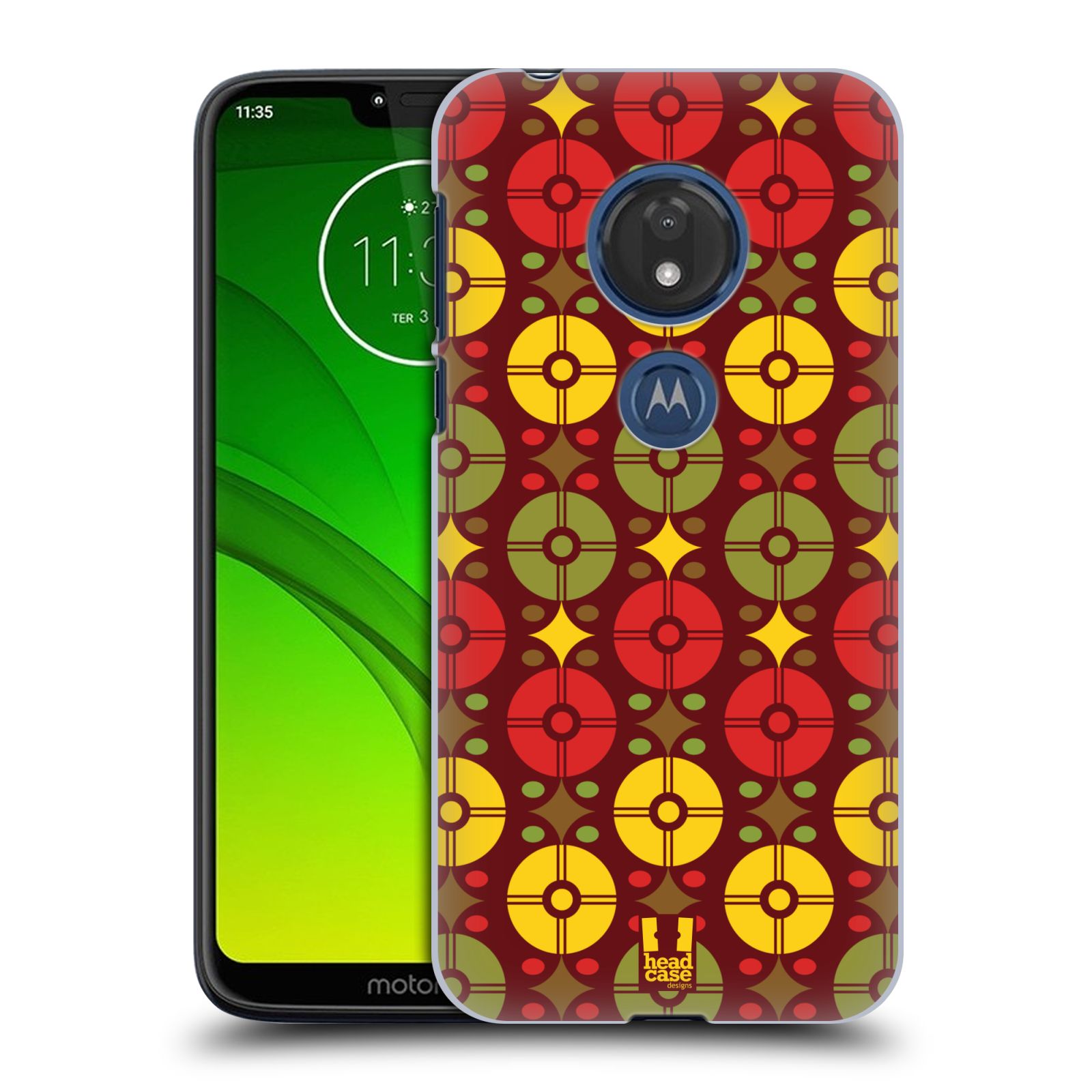 Pouzdro na mobil Motorola Moto G7 Play vzor Africké motivy OMÁMENÍ