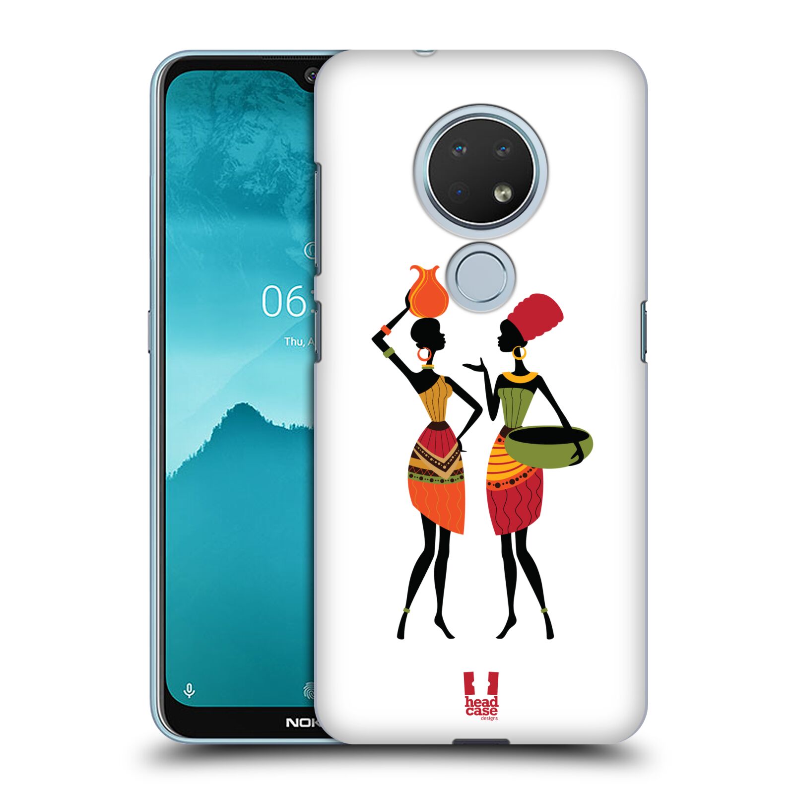 Pouzdro na mobil Nokia 6.2 - HEAD CASE - vzor Africké motivy DRBNY