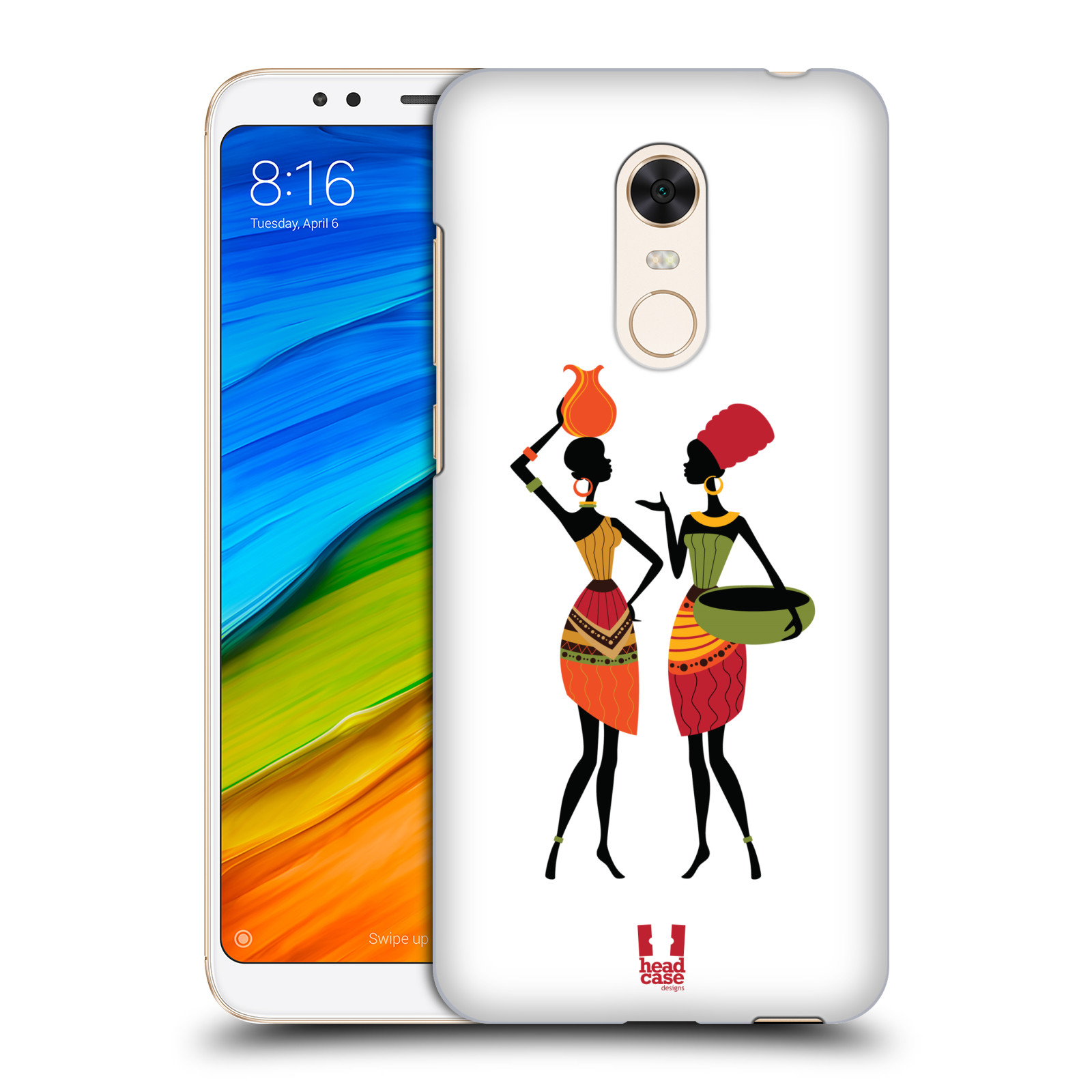 HEAD CASE plastový obal na mobil Xiaomi Redmi 5 PLUS vzor Africké motivy DRBNY