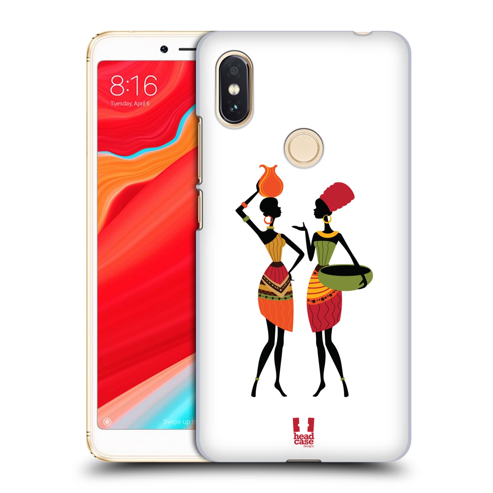 HEAD CASE plastový obal na mobil Xiaomi Redmi S2 vzor Africké motivy DRBNY