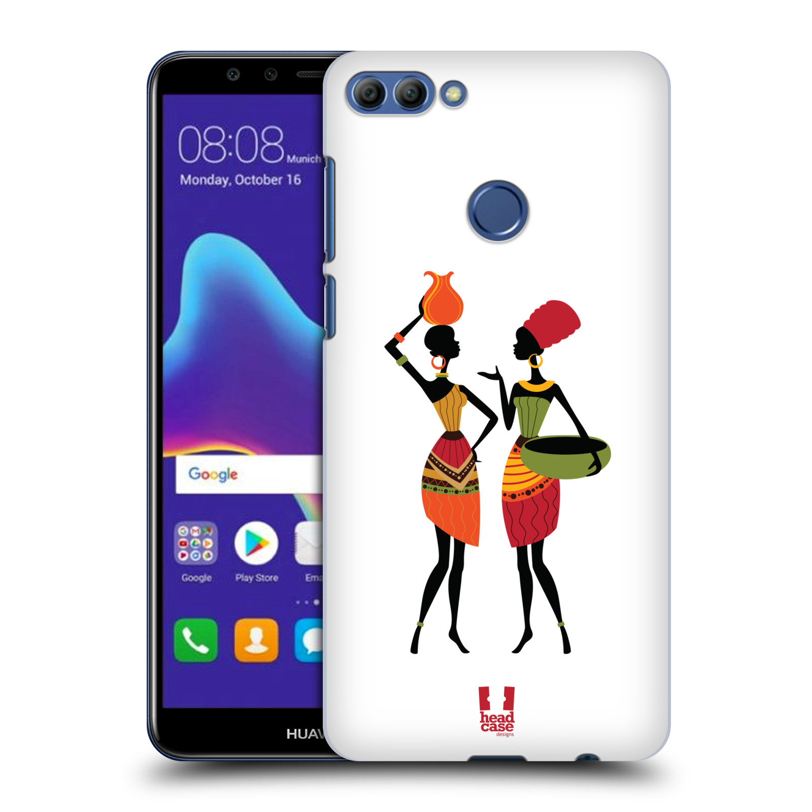 HEAD CASE plastový obal na mobil Huawei Y9 2018 vzor Africké motivy DRBNY