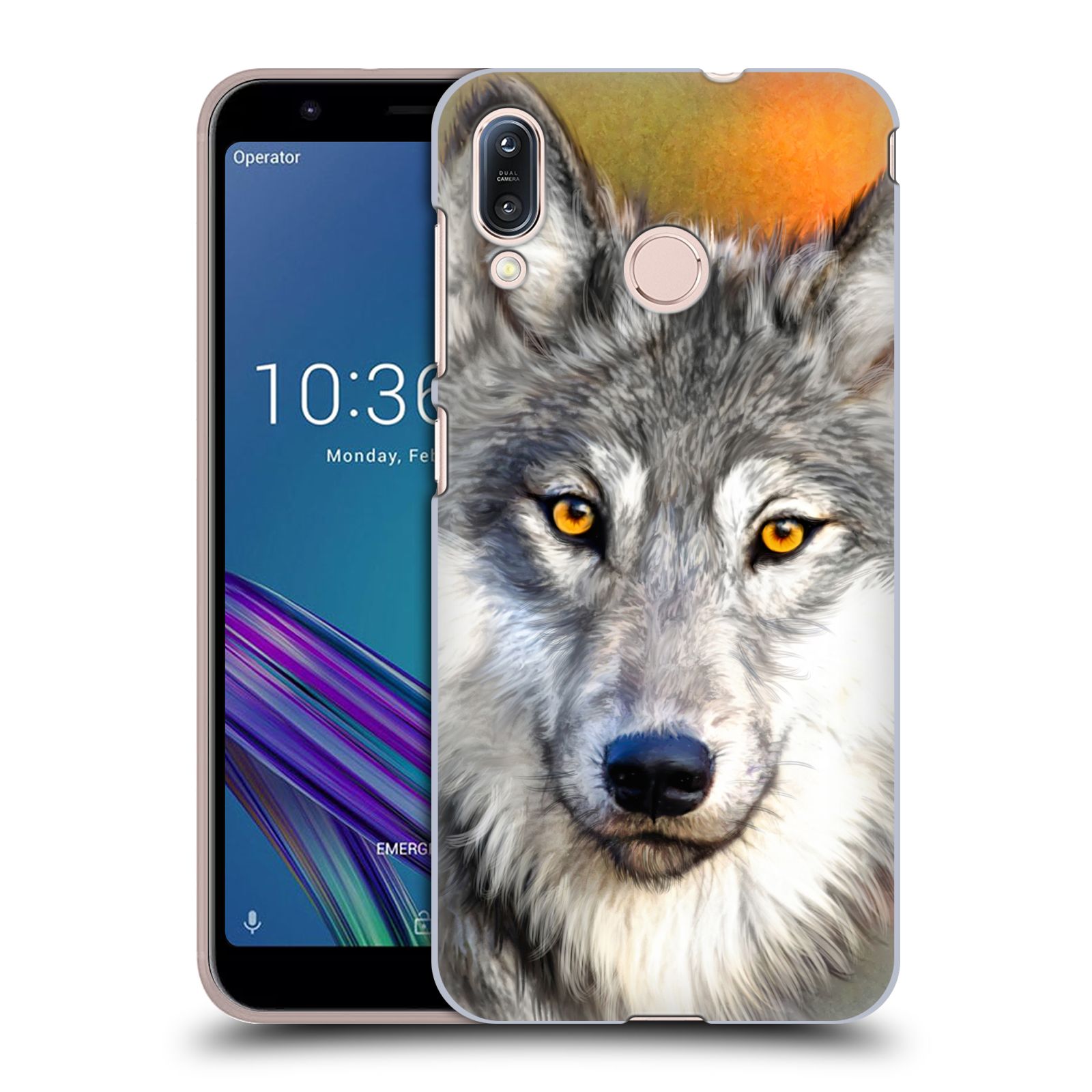 Zadní obal pro mobil Asus Zenfone Max (M1) ZB555KL - HEAD CASE - Aimee Stewart - Pohled Vlka