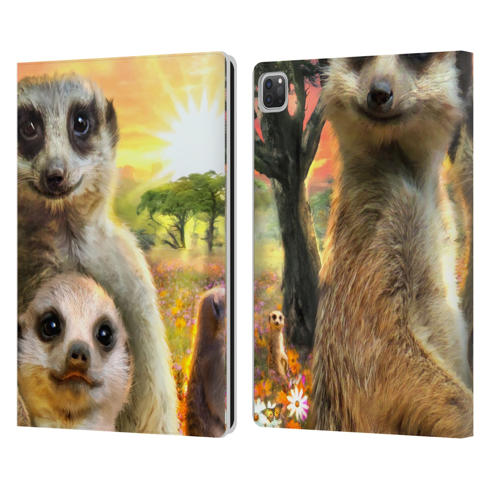 Pouzdro pro tablet Apple Ipad Pro 12.9 - HEAD CASE -  malé surikaty