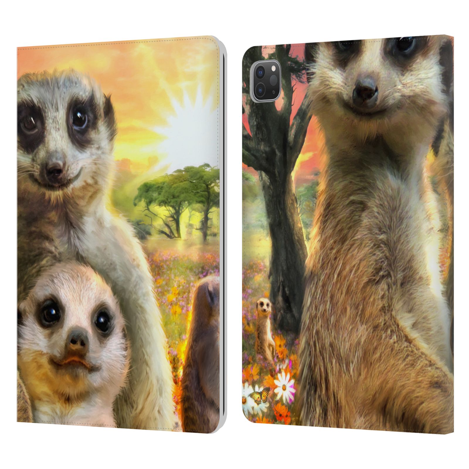 Pouzdro pro tablet Apple Ipad Pro 11 - HEAD CASE -  malé surikaty