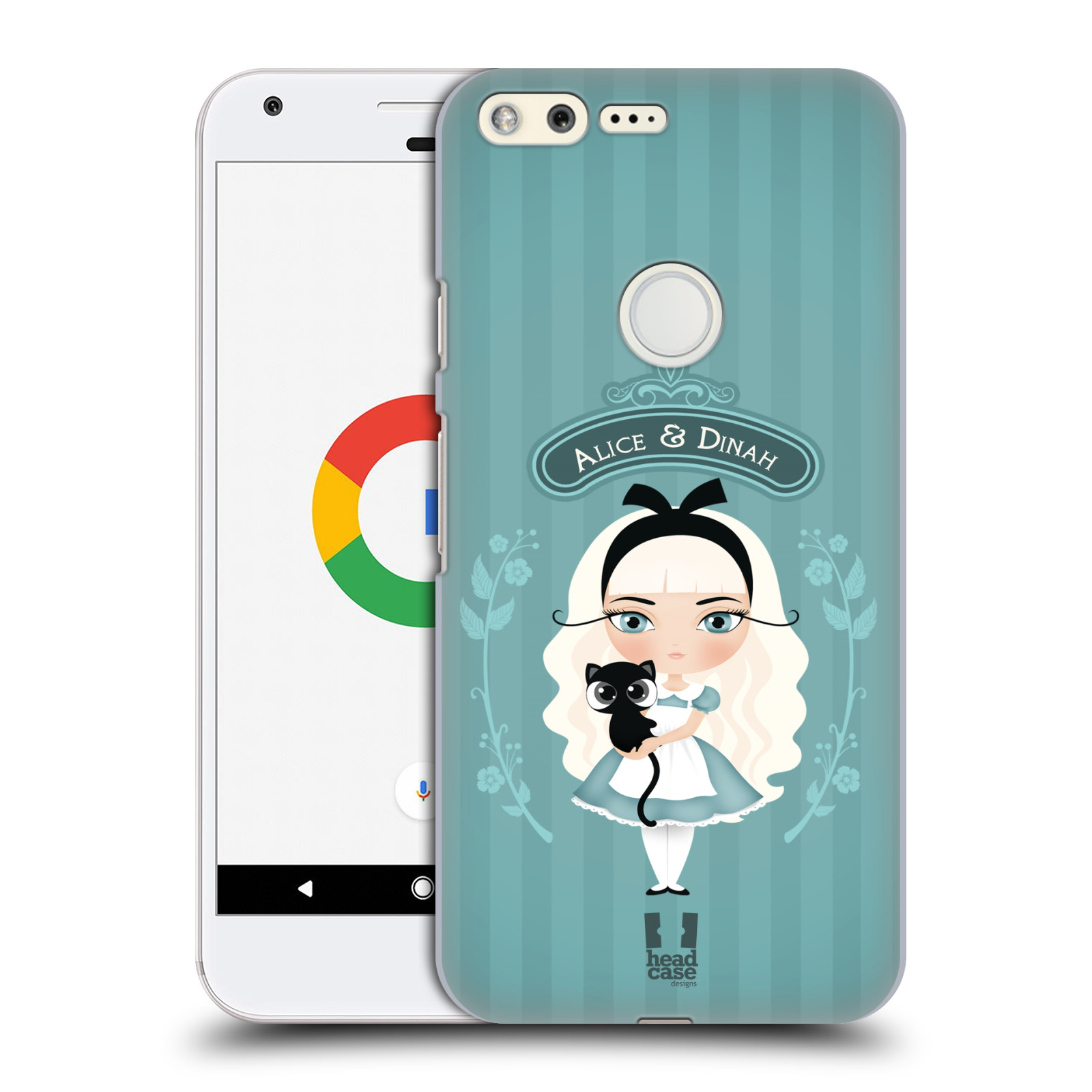 HEAD CASE plastový obal na mobil GOOGLE Pixel vzor Alenka v říši divů Alenka