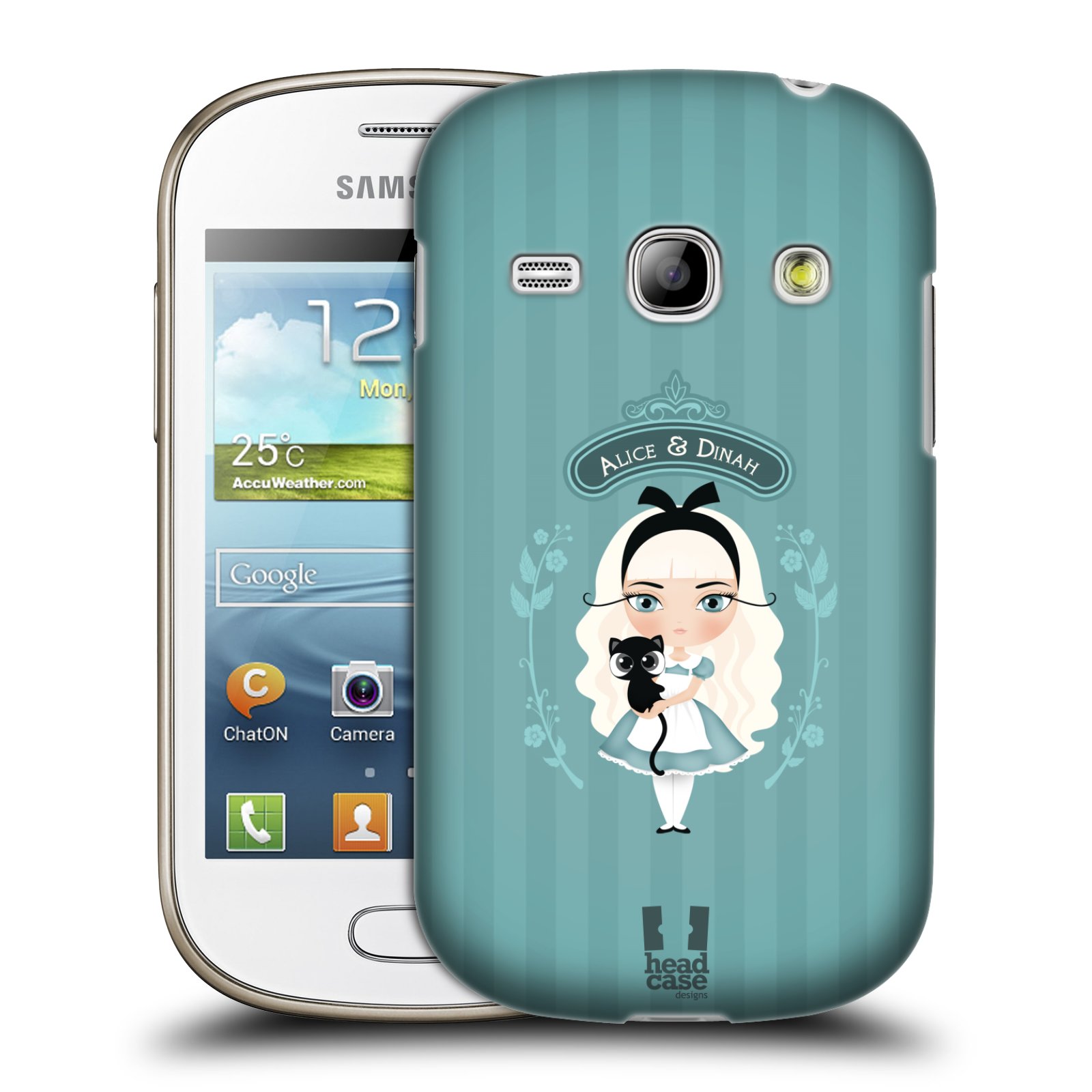 HEAD CASE plastový obal na mobil SAMSUNG GALAXY FAME (S6810) vzor Alenka v říši divů Alenka