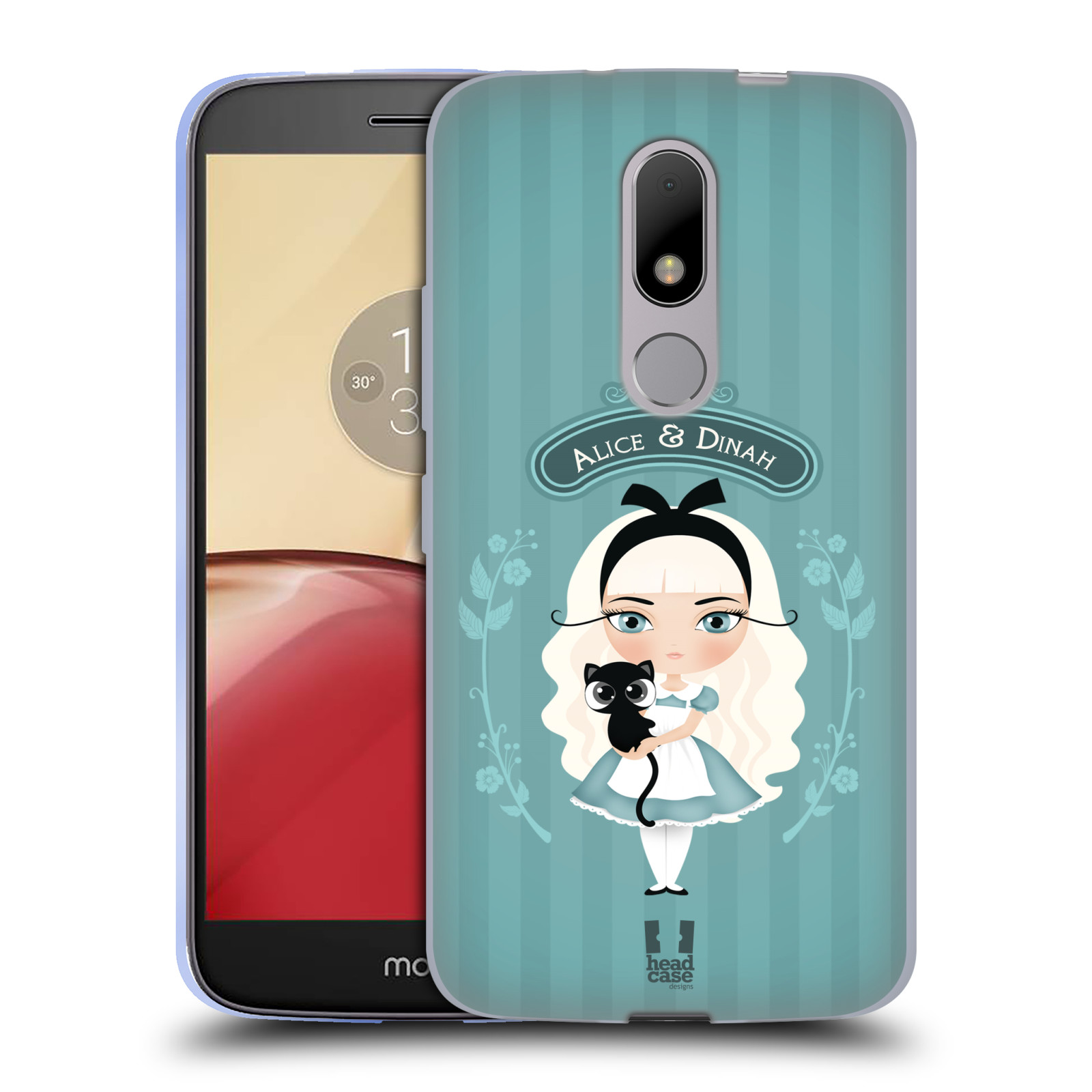 HEAD CASE silikonový obal na mobil Lenovo Moto M vzor Alenka v říši divů Alenka