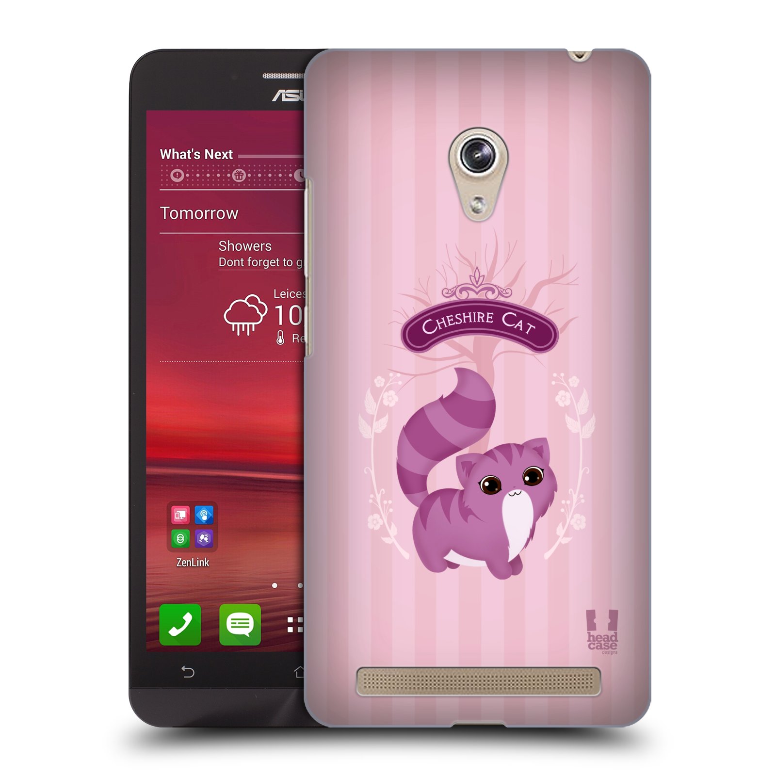 HEAD CASE plastový obal na mobil Asus Zenfone 6 vzor Alenka v říši divů kočička