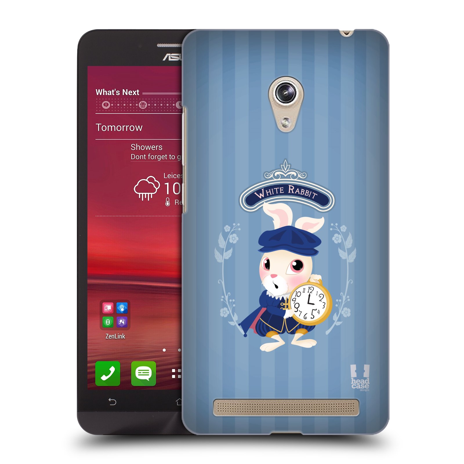 HEAD CASE plastový obal na mobil Asus Zenfone 6 vzor Alenka v říši divů králíček