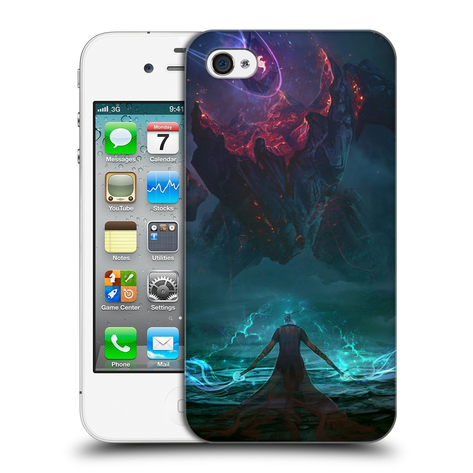 Zadní obal pro mobil Apple Iphone 4/4S - HEAD CASE - Alyn Spiller - Pán temnoty