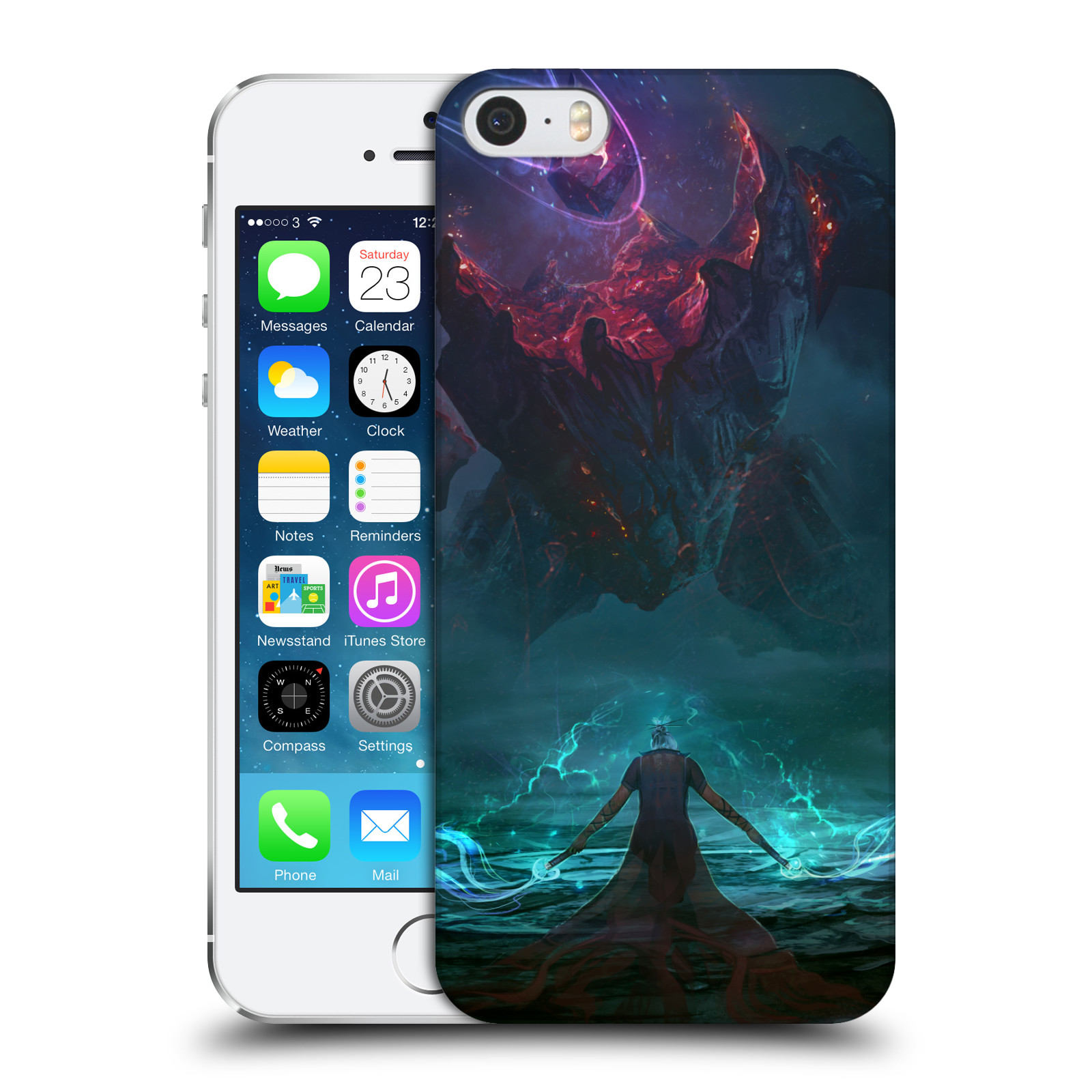 Zadní obal pro mobil Apple Iphone 5/5S/SE 2015 - HEAD CASE - Alyn Spiller - Pán temnoty