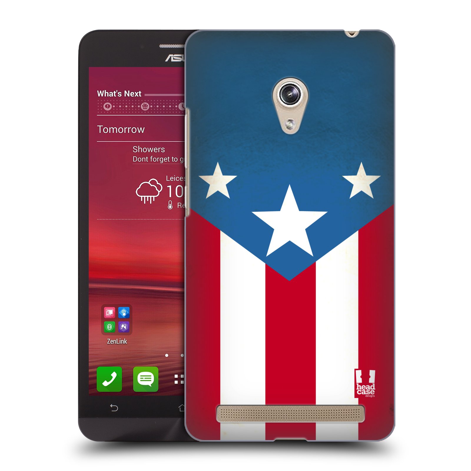 HEAD CASE plastový obal na mobil Asus Zenfone 6 vzor Americká pýcha VLAJKA