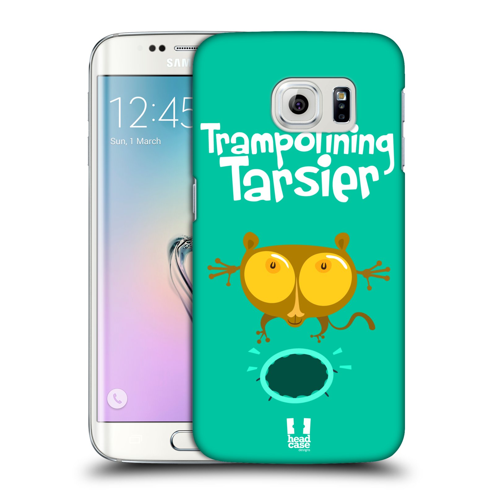 HEAD CASE plastový obal na mobil SAMSUNG Galaxy S6 EDGE (G9250, G925, G925F) vzor Zvířátka atleti TARSIER (Nártoun)