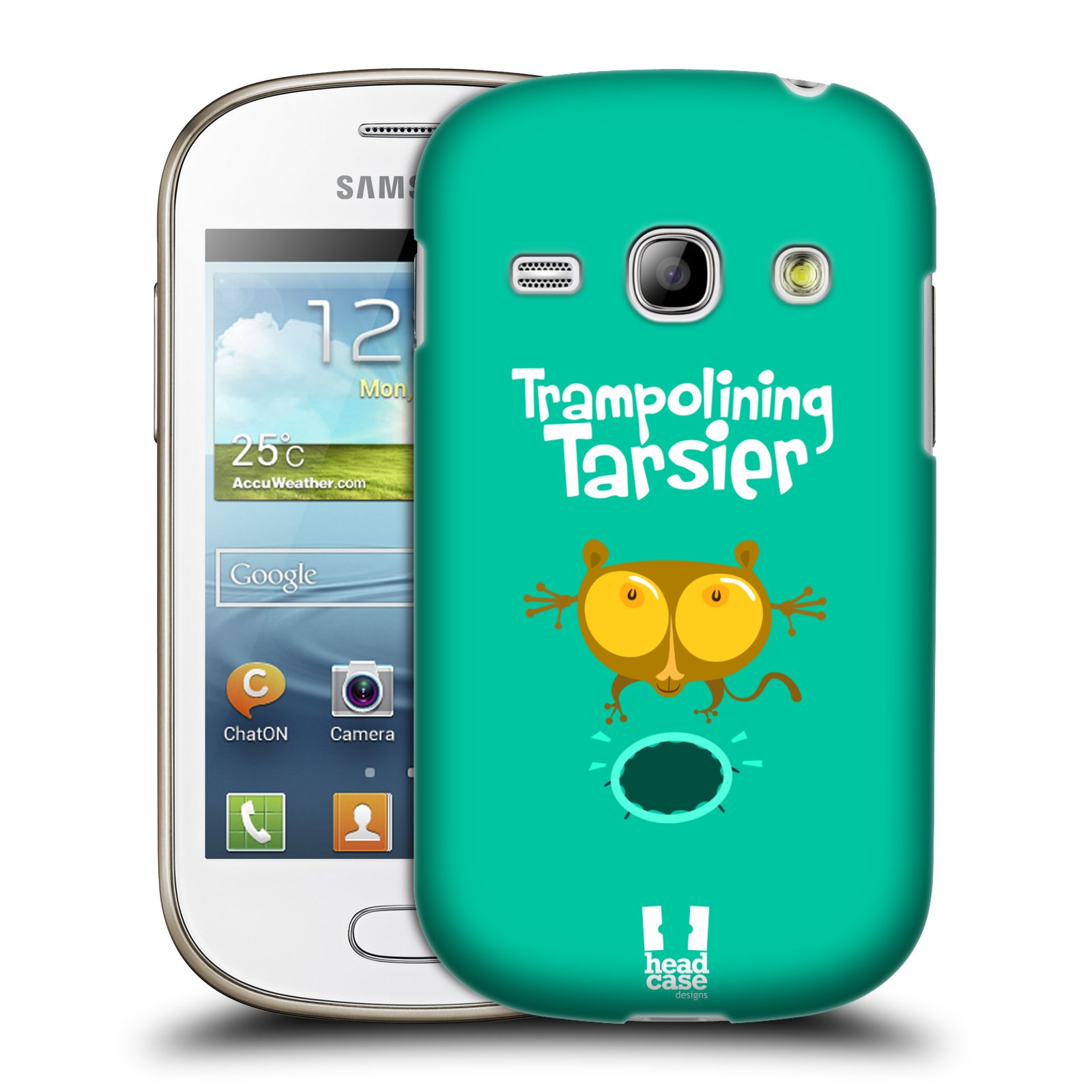HEAD CASE plastový obal na mobil SAMSUNG GALAXY FAME (S6810) vzor Zvířátka atleti TARSIER (Nártoun)