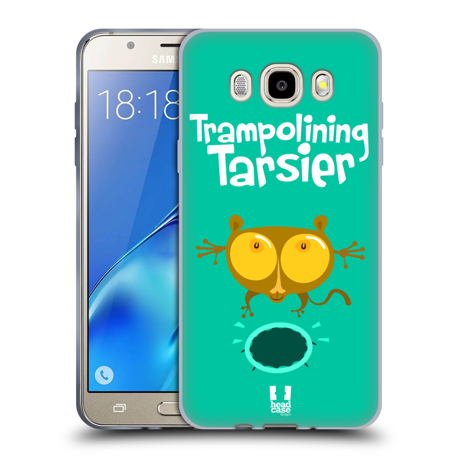 HEAD CASE silikonový obal, kryt na mobil Samsung Galaxy J5 2016, J510, J510F, (J510F DUAL SIM) vzor Zvířátka atleti TARSIER (Nártoun)