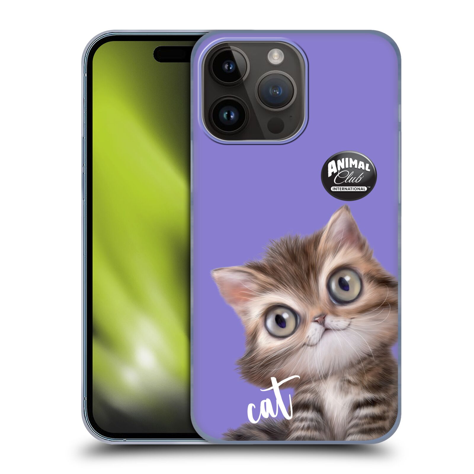 Plastový obal HEAD CASE na mobil Apple Iphone 15 PRO MAX  - Animal Club - malá kočička