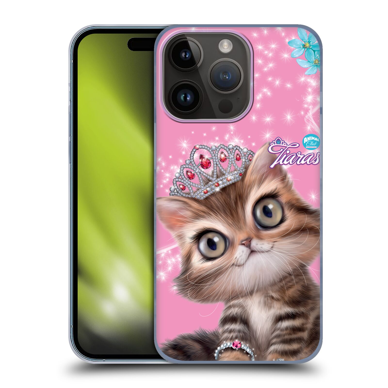 Plastový obal HEAD CASE na mobil Apple Iphone 15 Pro  - Animal Club - kočička