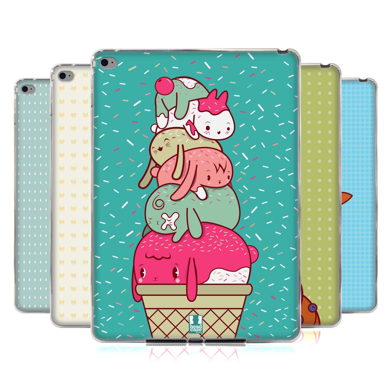 HEAD-CASE-DESIGNS-ANIMAL-TOPPINGS-SOFT-GEL-CASE-FOR-APPLE-SAMSUNG-TABLETS