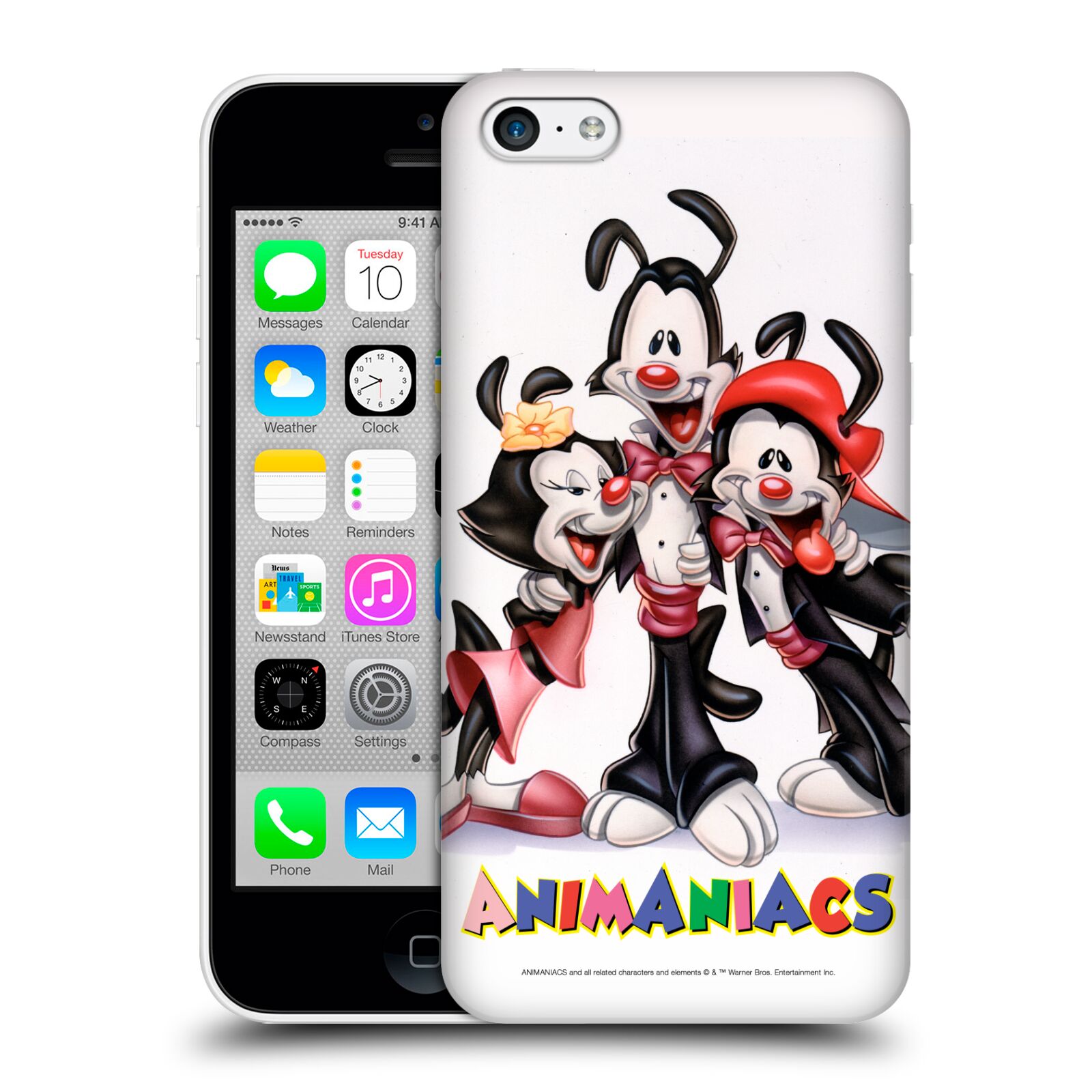 Zadní obal pro mobil Apple Iphone 5C - HEAD CASE - Animaniacs - skupinové foto