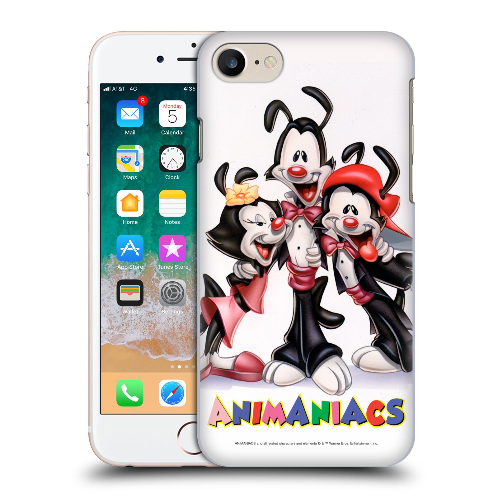 Zadní obal pro mobil Apple Iphone 7/8/SE2020 - HEAD CASE - Animaniacs - skupinové foto