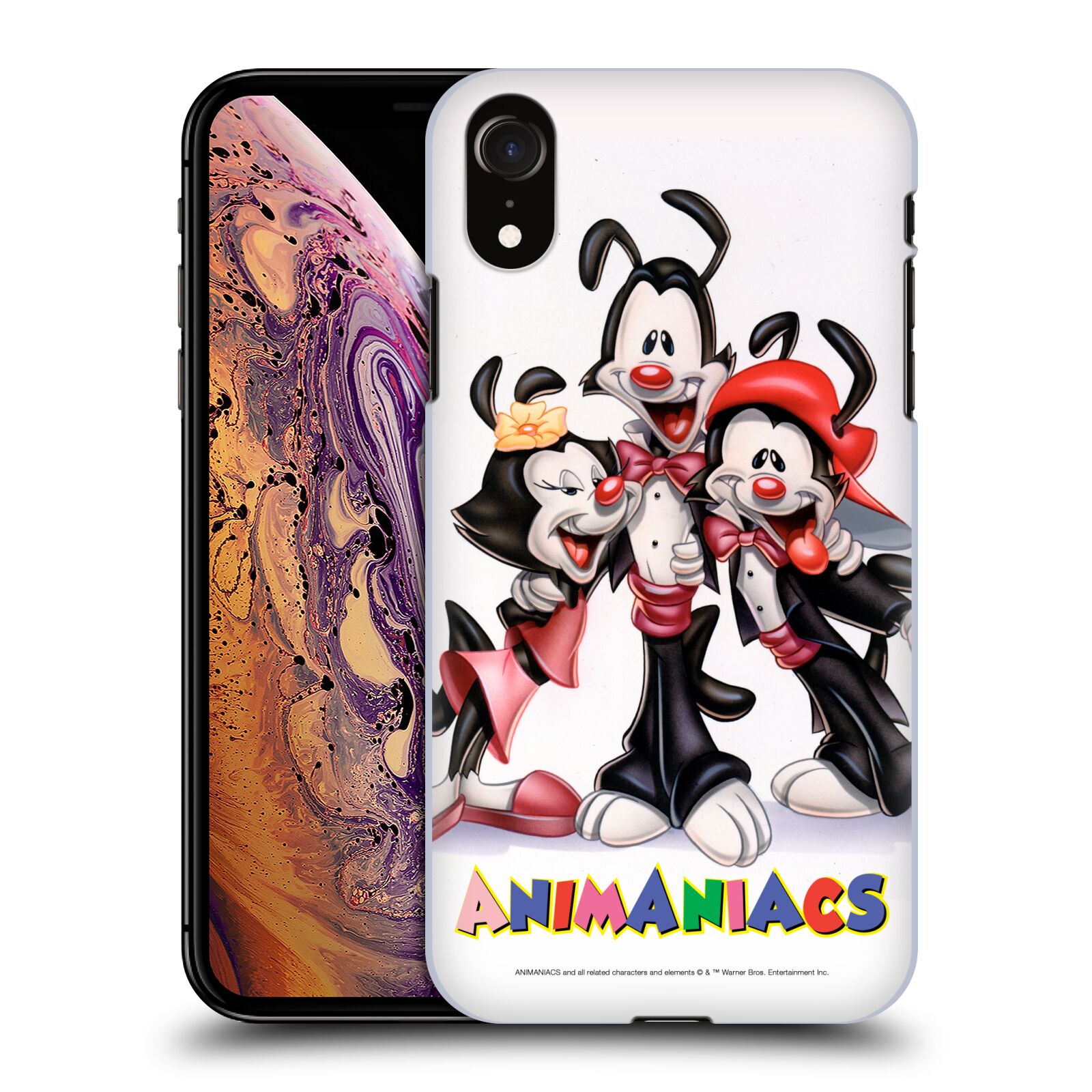 Zadní obal pro mobil Apple Iphone XR - HEAD CASE - Animaniacs - skupinové foto