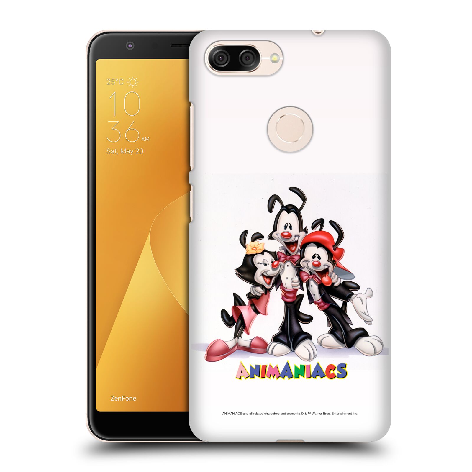 Zadní obal pro mobil Asus Zenfone Max Plus (M1) - HEAD CASE - Animaniacs - skupinové foto