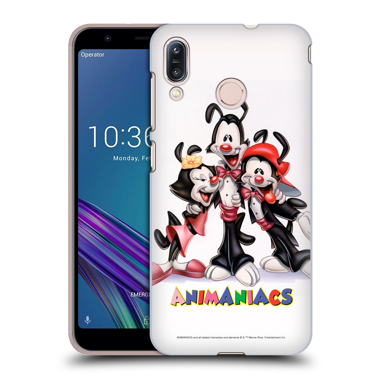 Zadní obal pro mobil Asus Zenfone Max (M1) ZB555KL - HEAD CASE - Animaniacs - skupinové foto