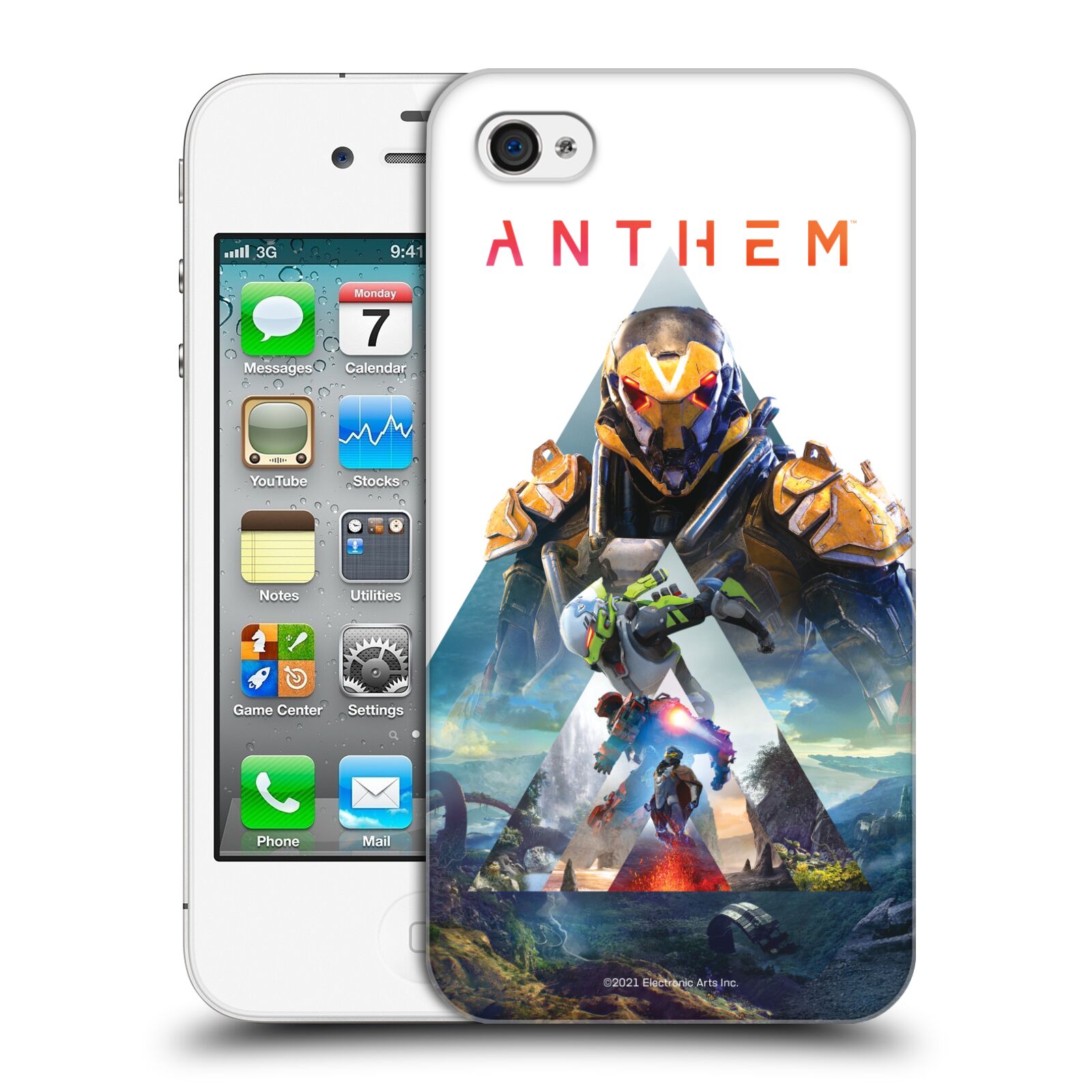 Zadní obal pro mobil Apple Iphone 4/4S - HEAD CASE - Anthem - Ranger